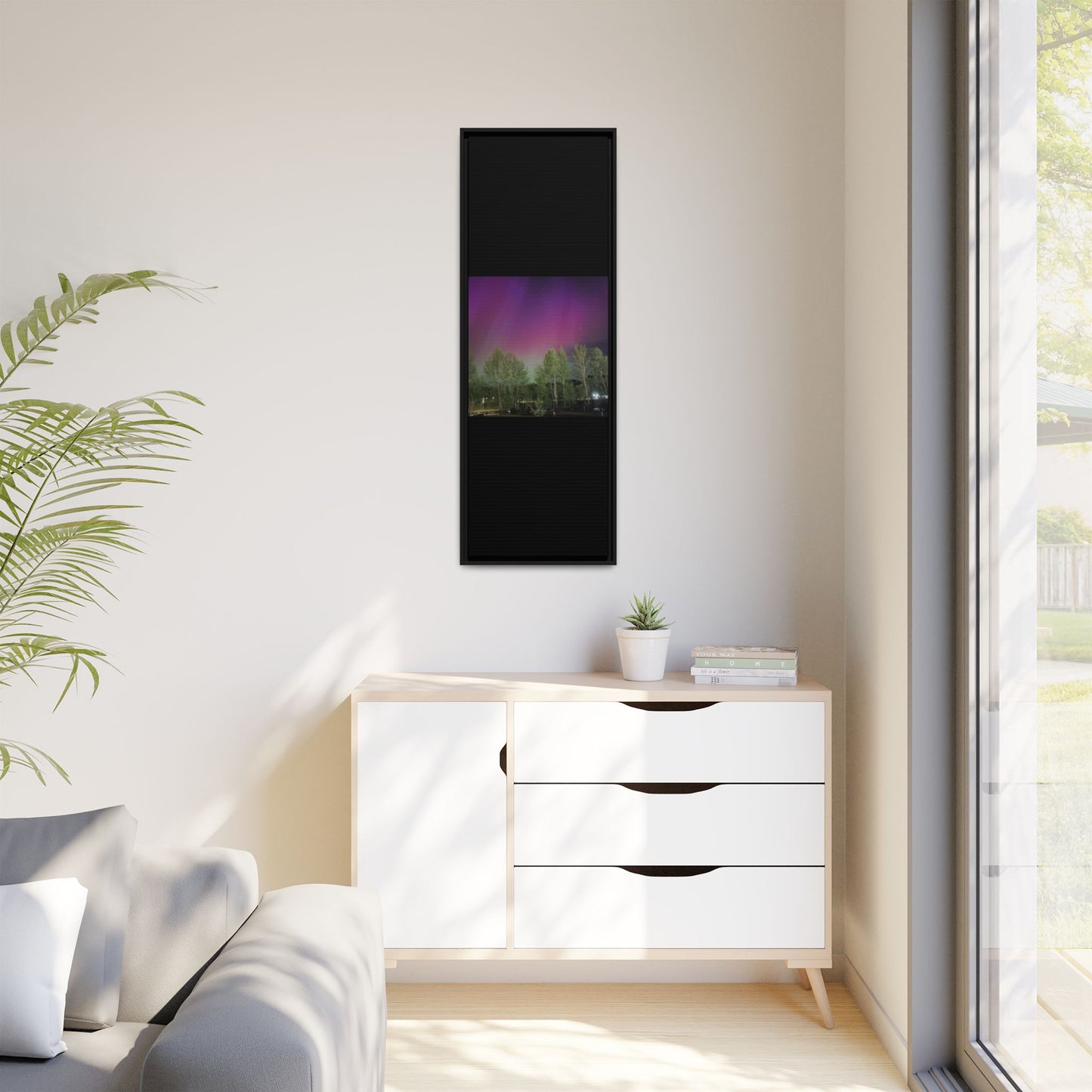 Matte Canvas, Framed (Multi-color)