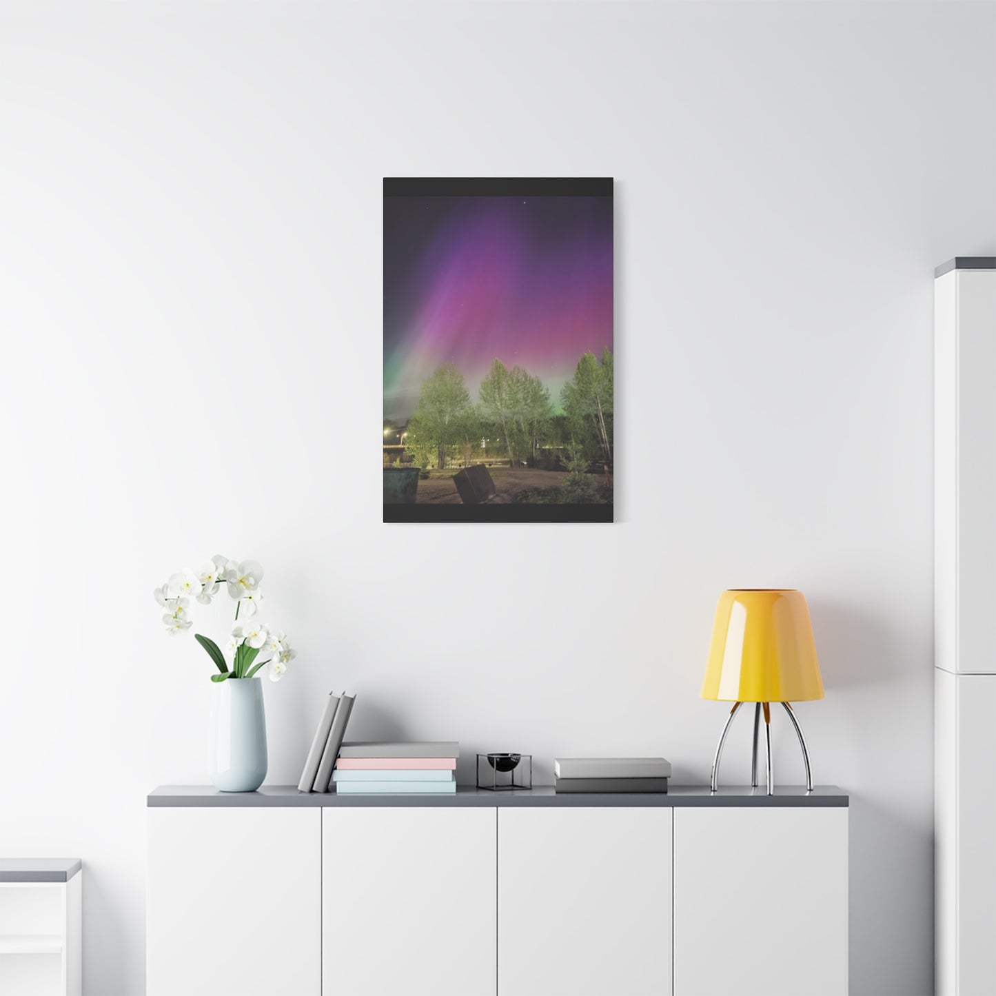 Quesnel downtown rv park BC aurora's Canvas Gallery Wraps