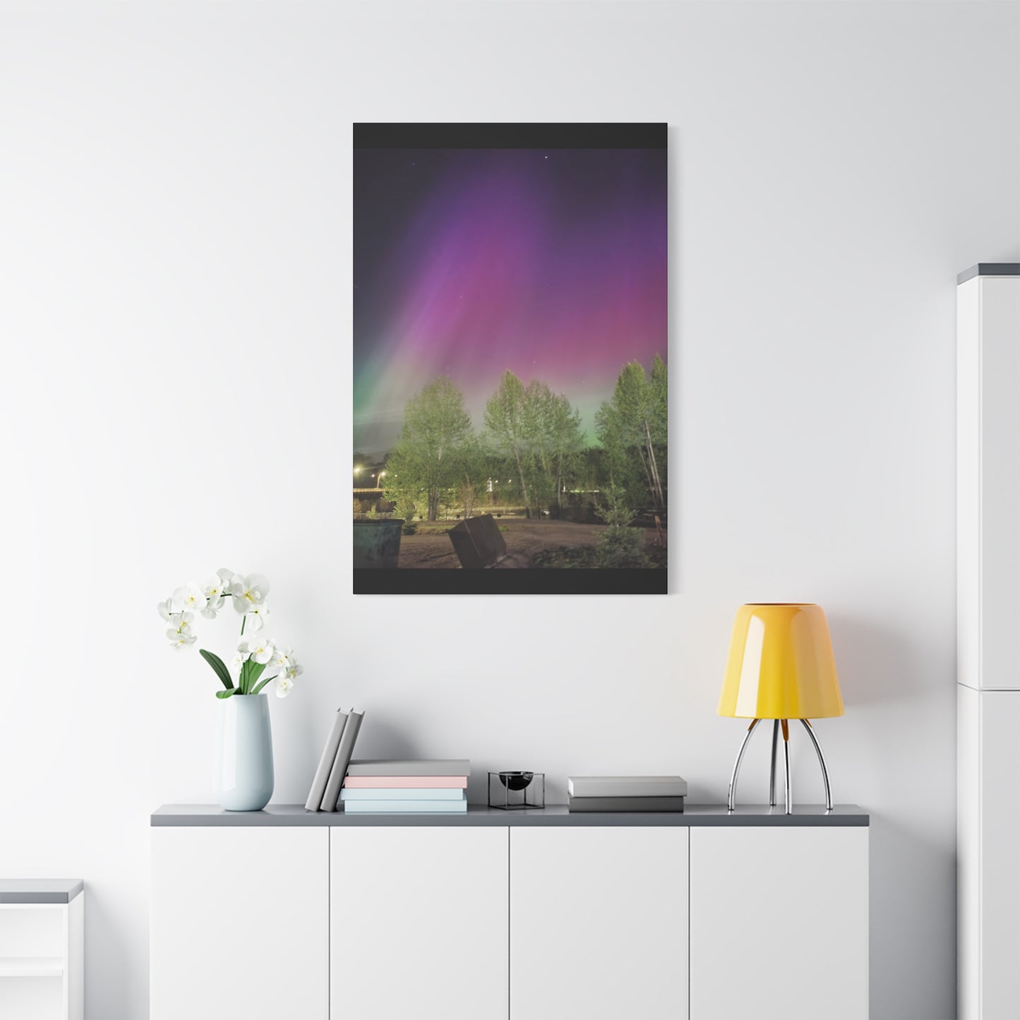 Quesnel downtown rv park BC aurora's Canvas Gallery Wraps