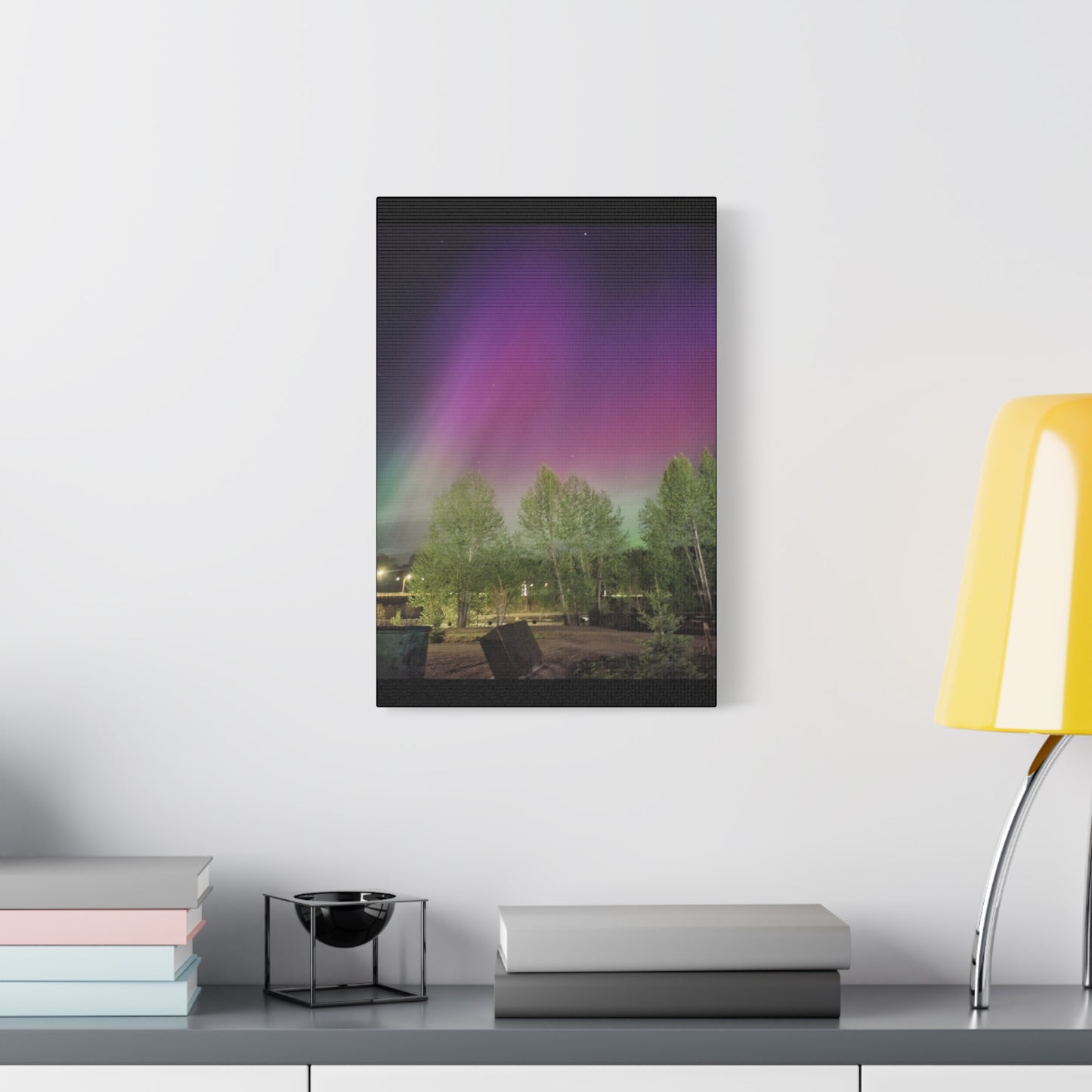 Quesnel downtown rv park BC aurora's Canvas Gallery Wraps