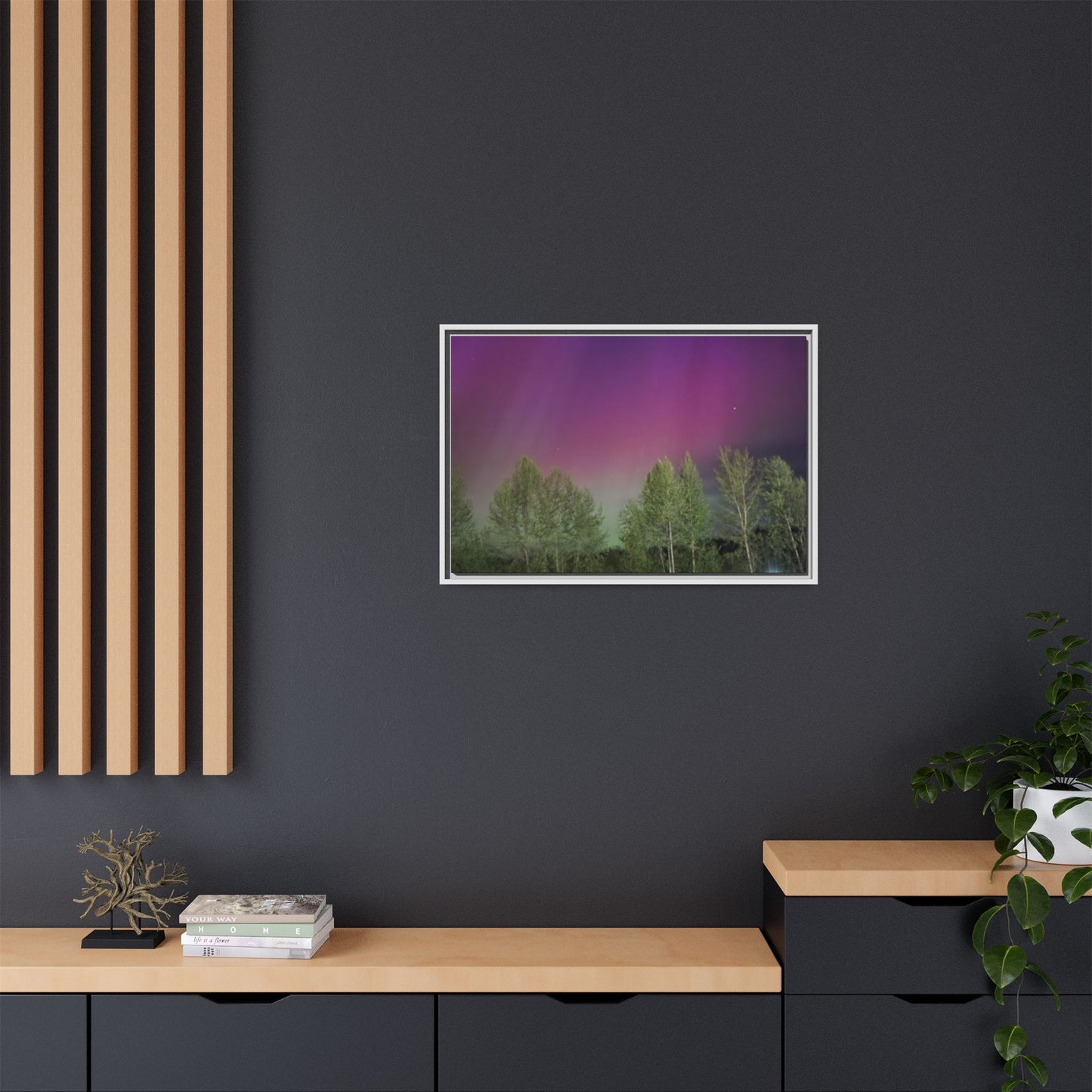 Matte Canvas, Framed (Multi-color)