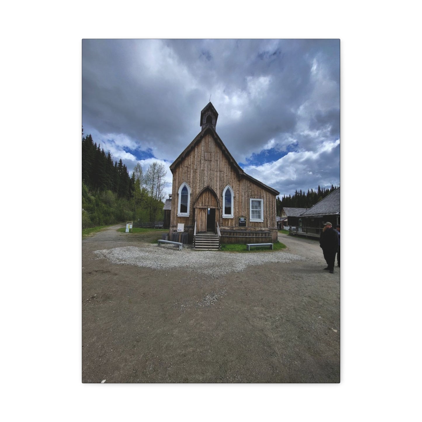 St. Saviour's Anglican Church Matte Canvas