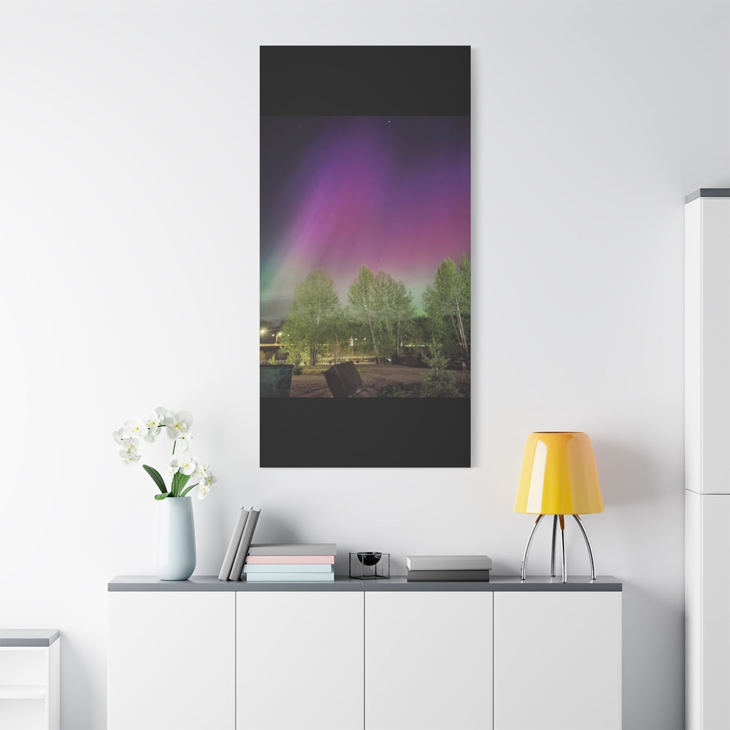 Quesnel downtown rv park BC aurora's Canvas Gallery Wraps