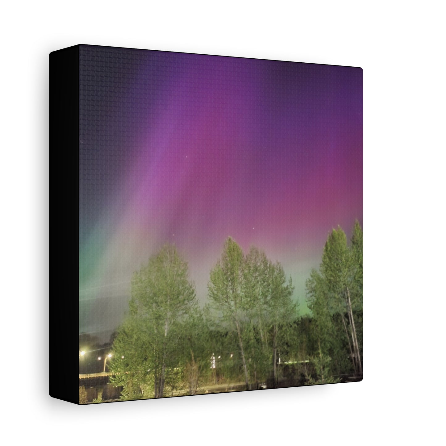 Quesnel downtown rv park BC aurora's Canvas Gallery Wraps