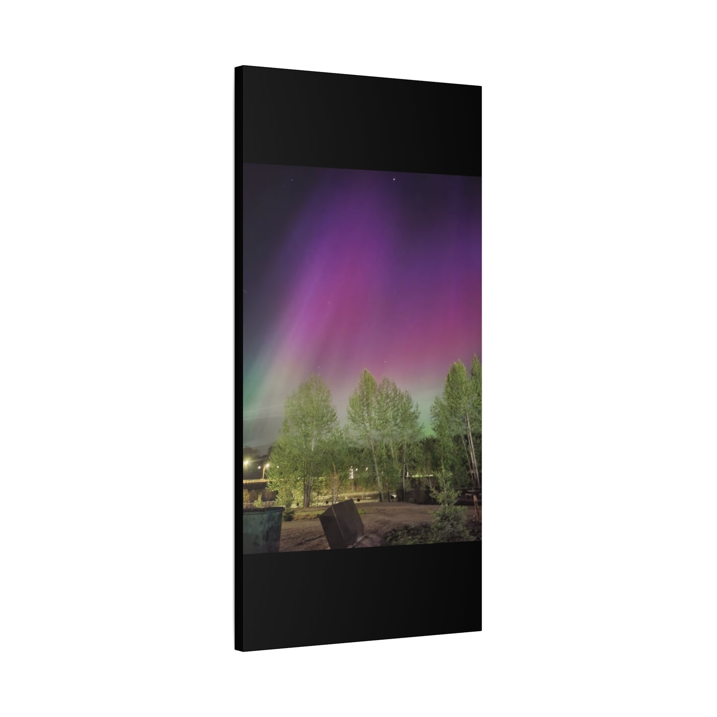 Quesnel downtown rv park BC aurora's Canvas Gallery Wraps