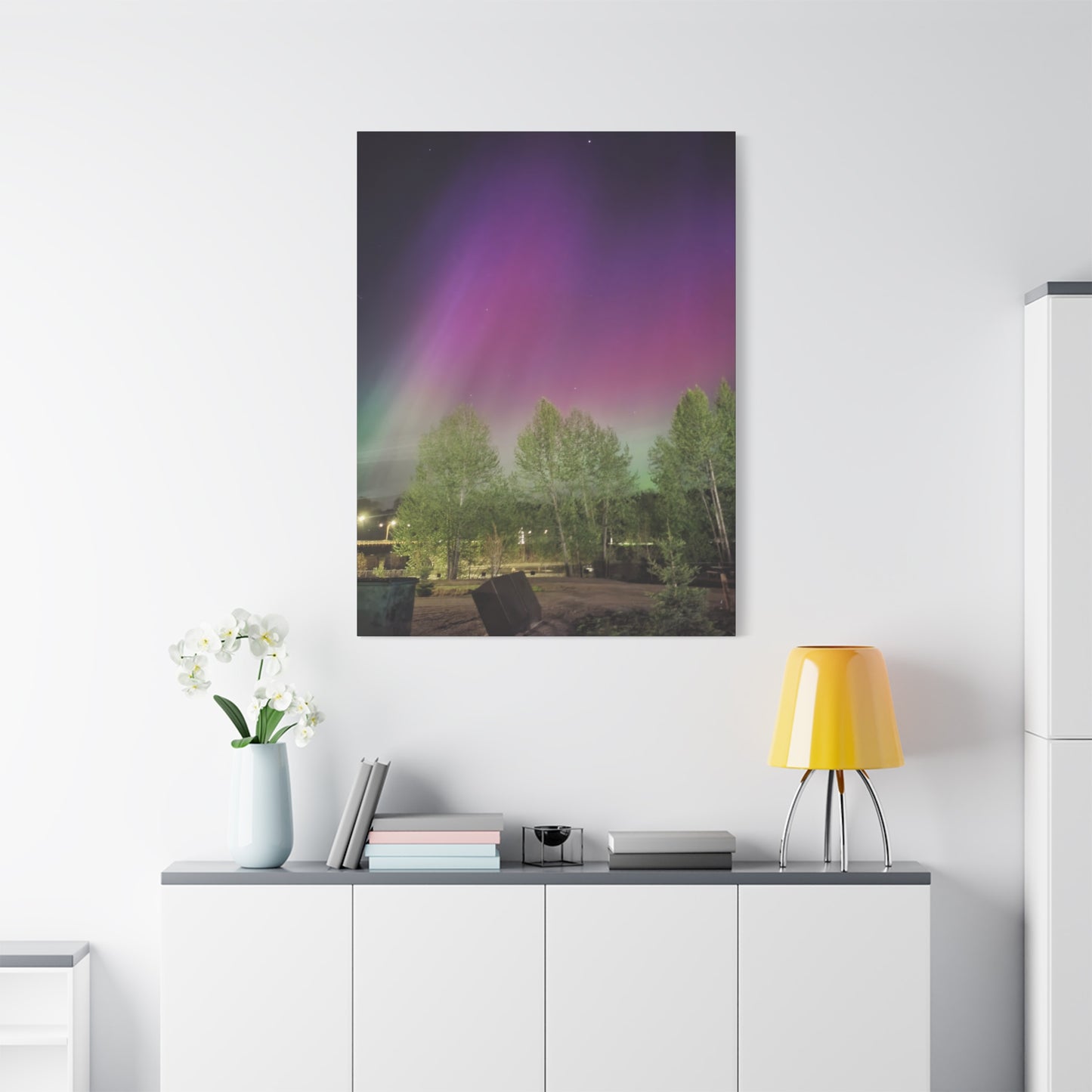 Quesnel downtown rv park BC aurora's Canvas Gallery Wraps