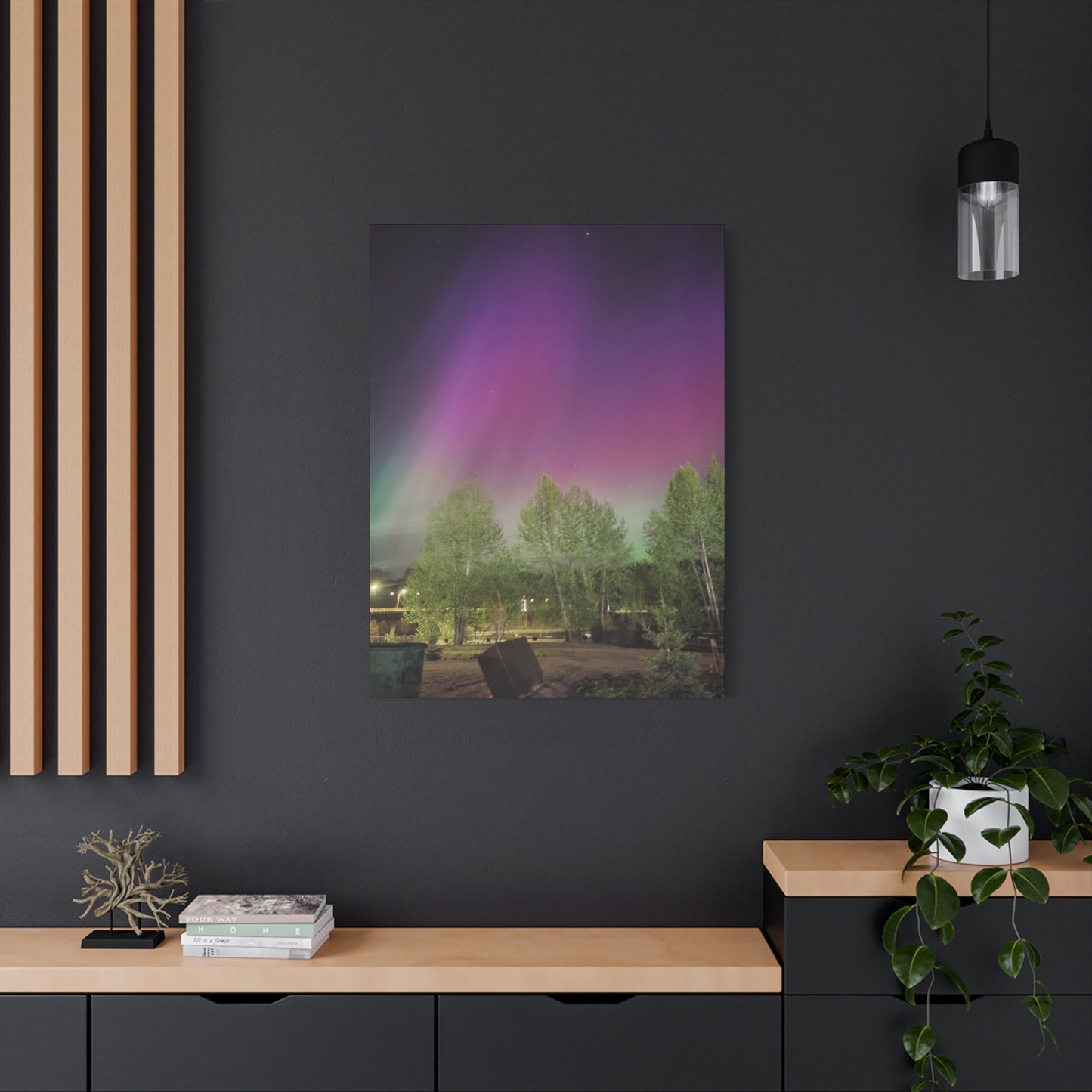 Quesnel downtown rv park BC aurora's Canvas Gallery Wraps
