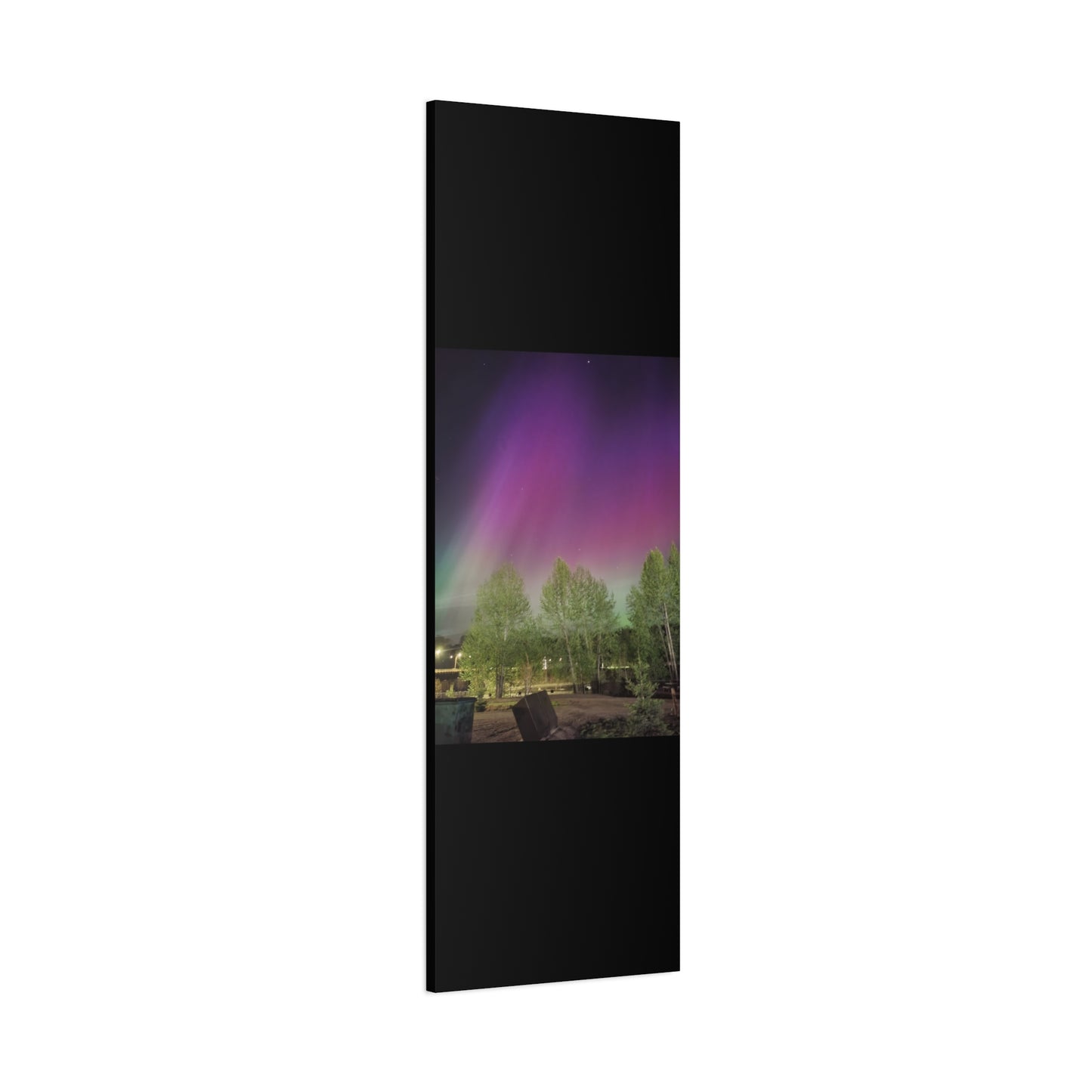 Quesnel downtown rv park BC aurora's Canvas Gallery Wraps