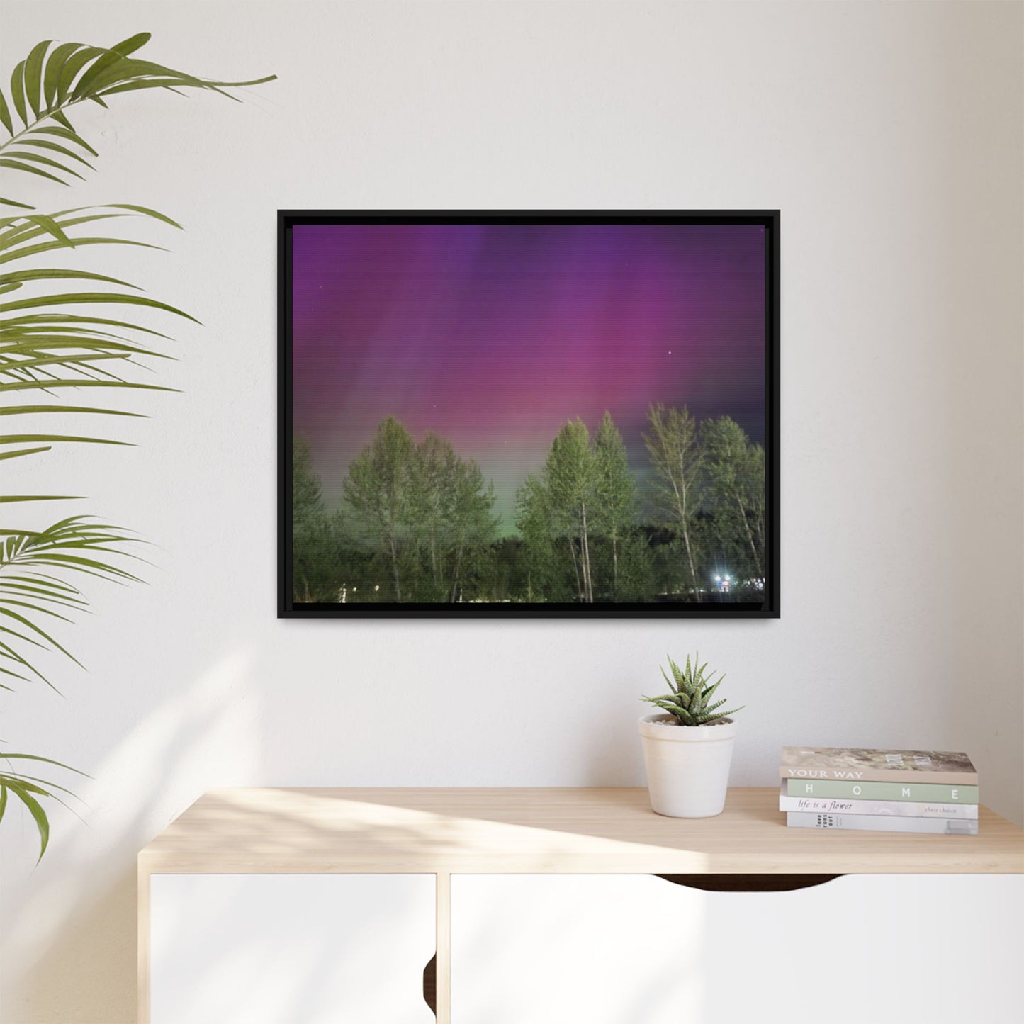 Matte Canvas, Framed (Multi-color)