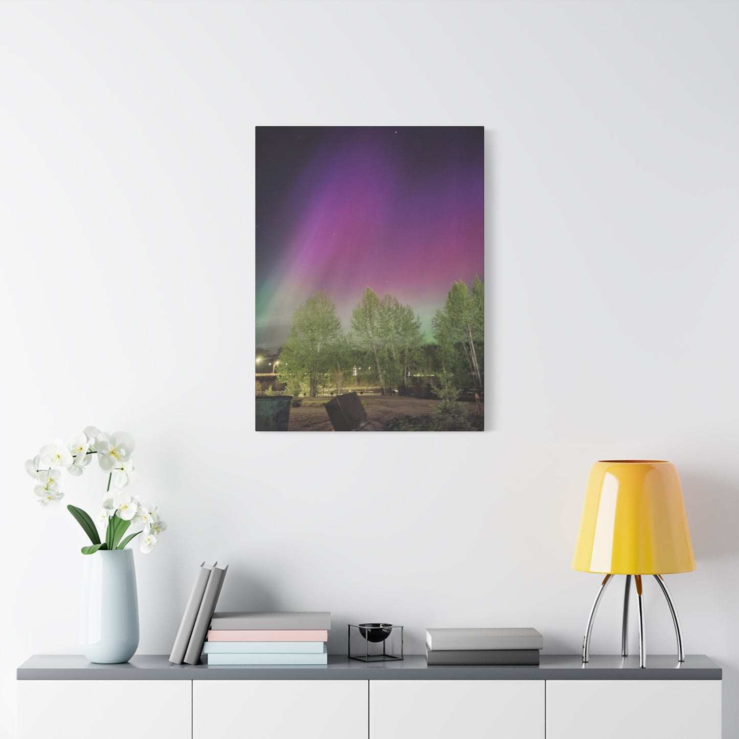 Quesnel downtown rv park BC aurora's Canvas Gallery Wraps