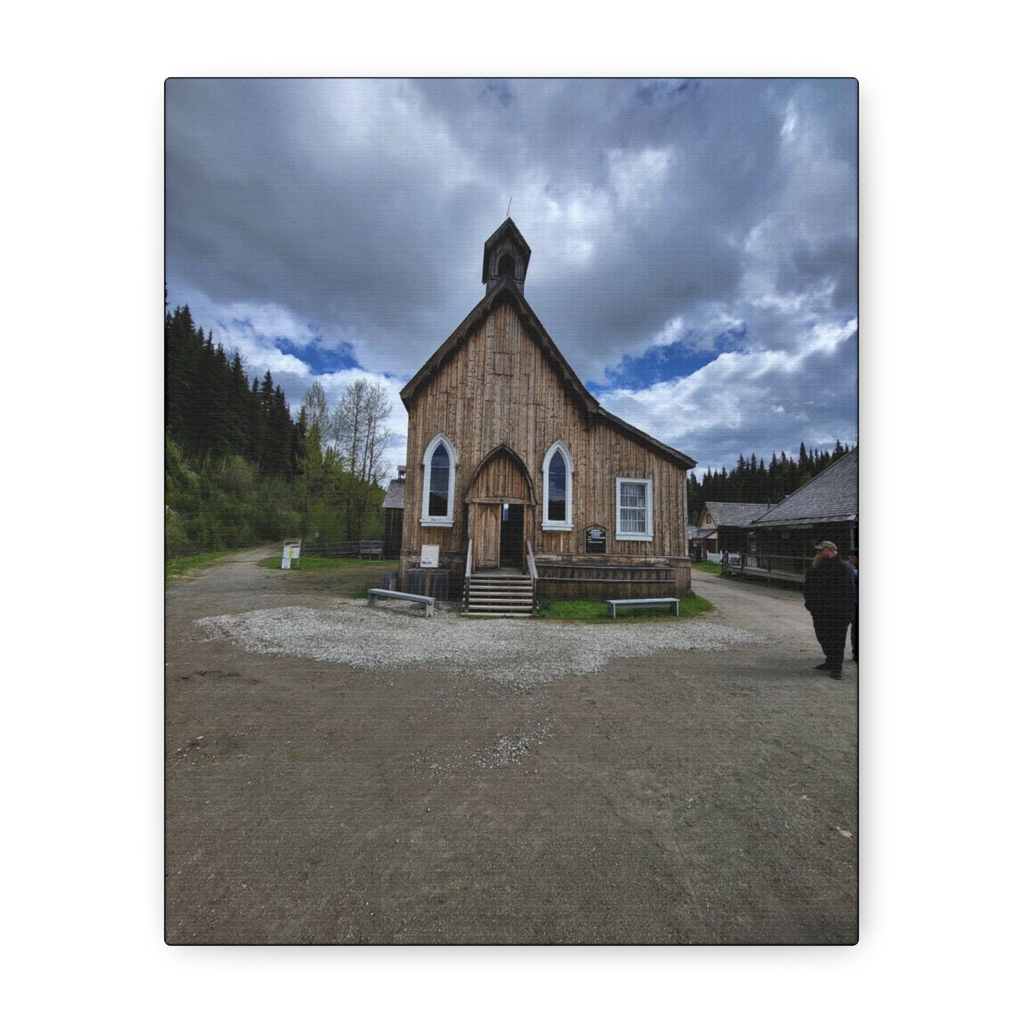 St. Saviour's Anglican Church Matte Canvas