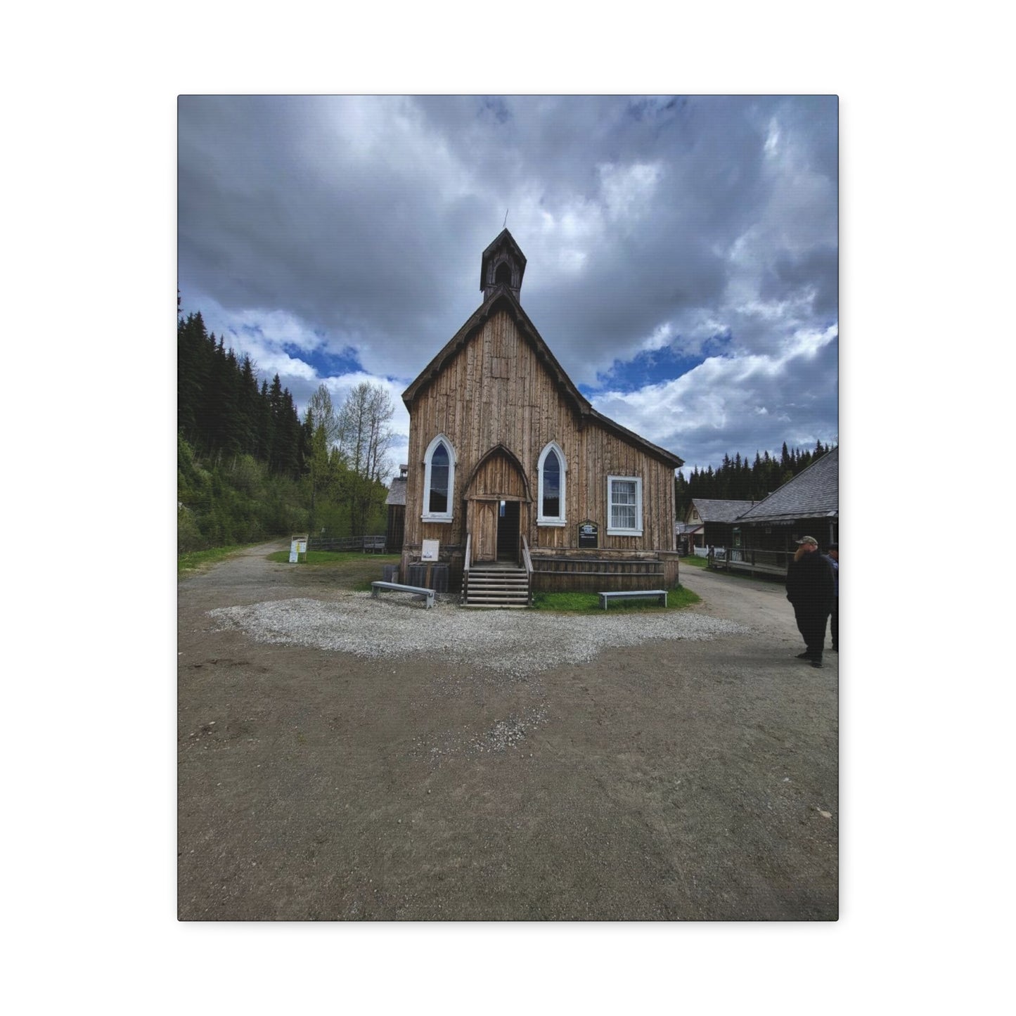 St. Saviour's Anglican Church Matte Canvas