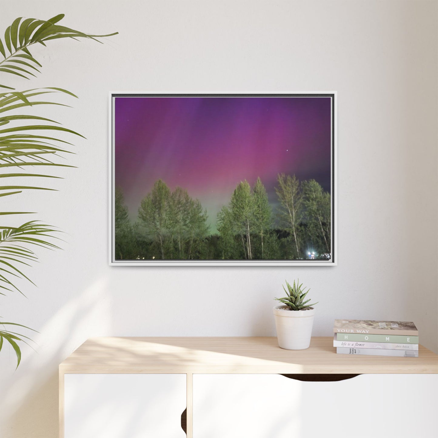Matte Canvas, Framed (Multi-color)