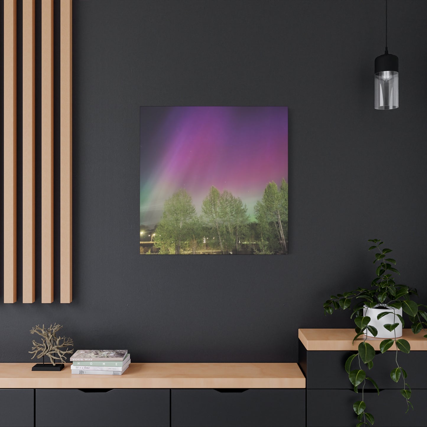 Quesnel downtown rv park BC aurora's Canvas Gallery Wraps