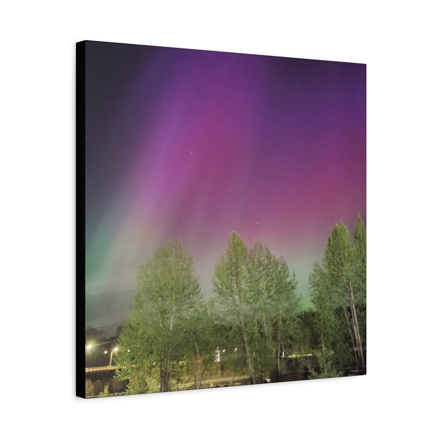 Quesnel downtown rv park BC aurora's Canvas Gallery Wraps