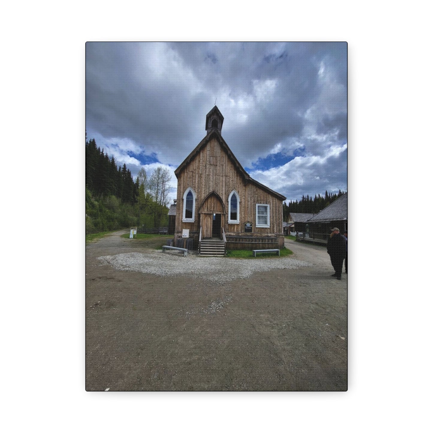 St. Saviour's Anglican Church Matte Canvas