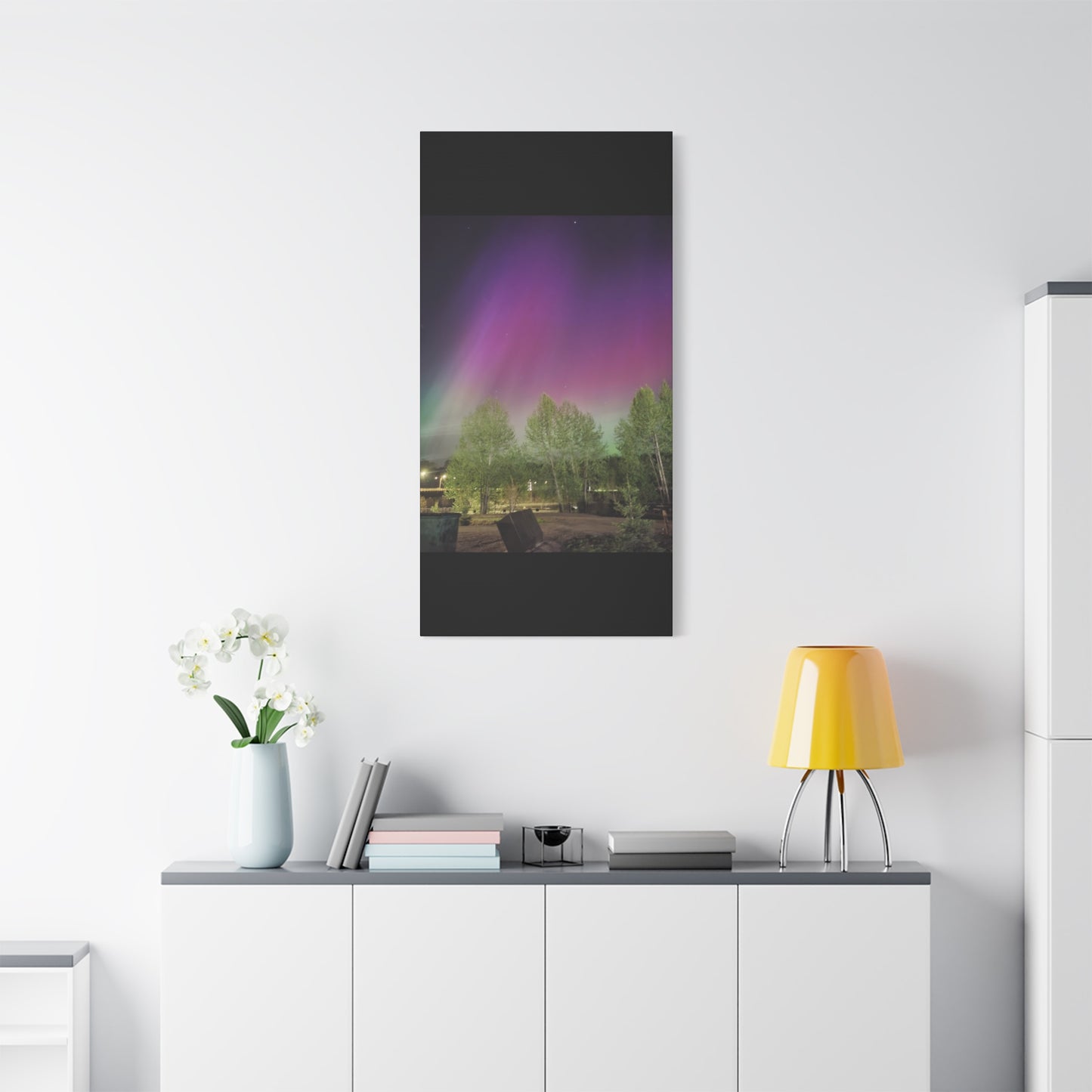 Quesnel downtown rv park BC aurora's Canvas Gallery Wraps