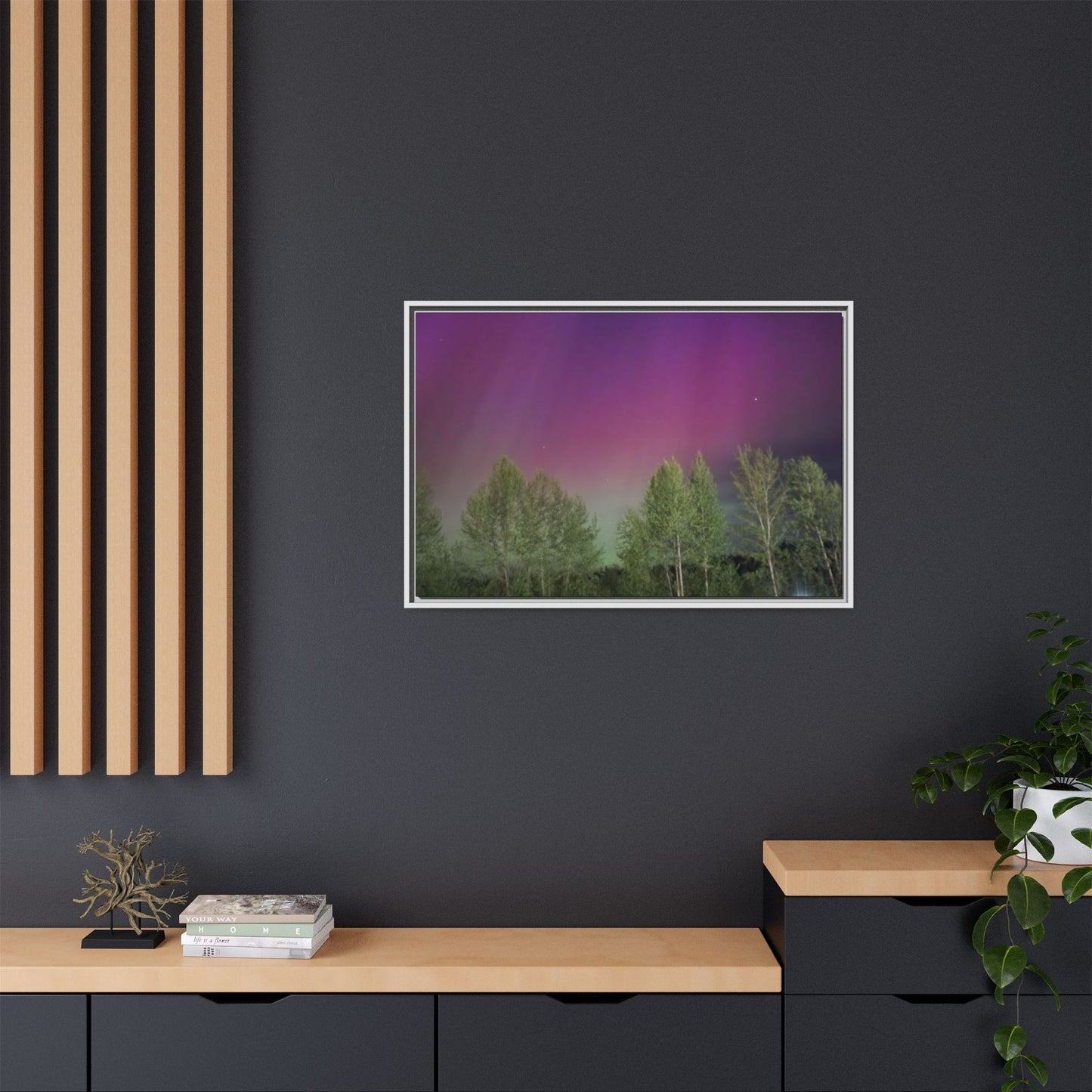 Matte Canvas, Framed (Multi-color)