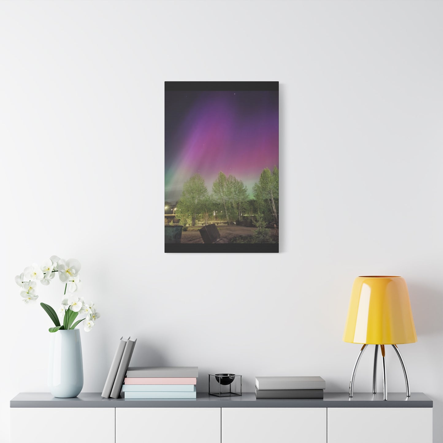 Quesnel downtown rv park BC aurora's Canvas Gallery Wraps
