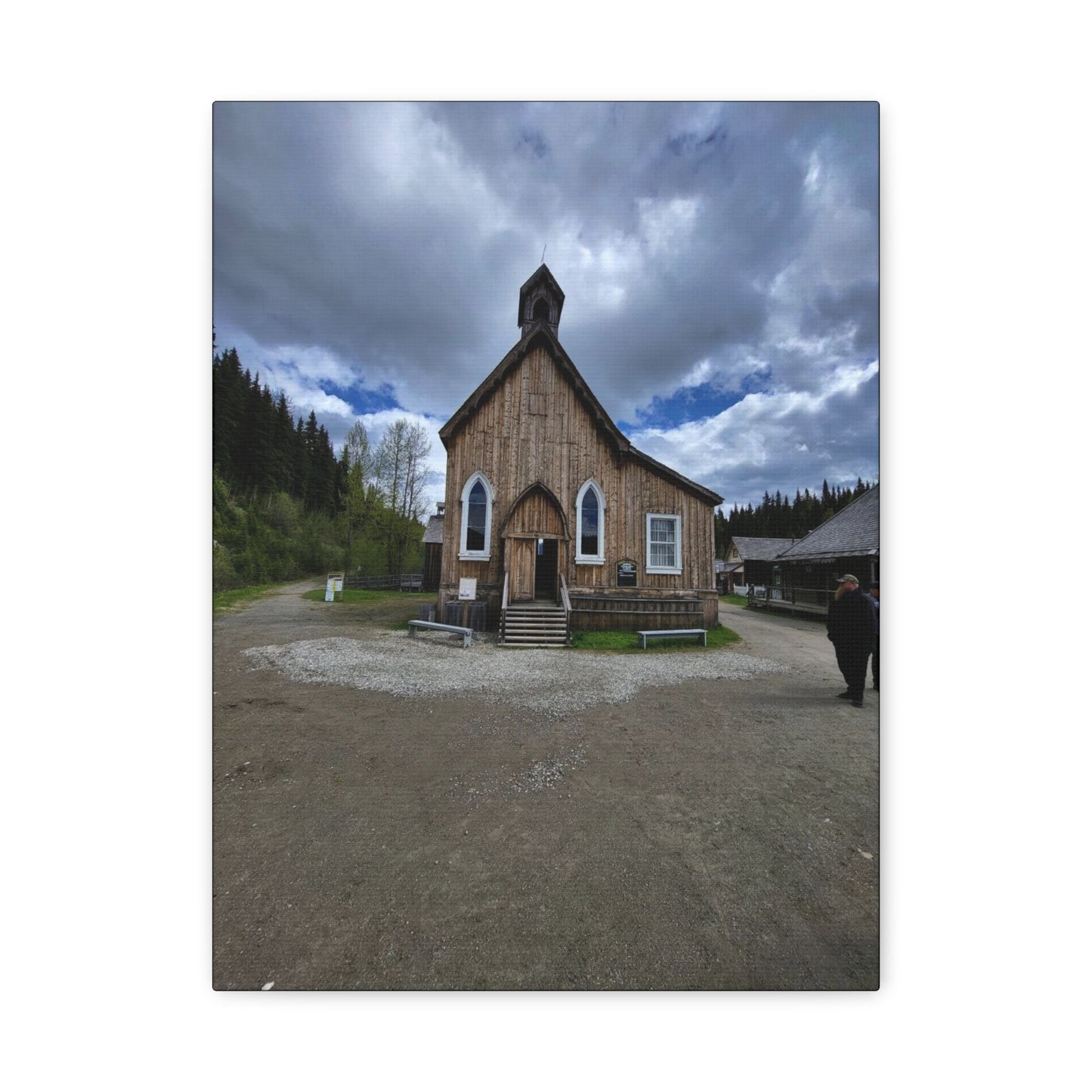 St. Saviour's Anglican Church Matte Canvas