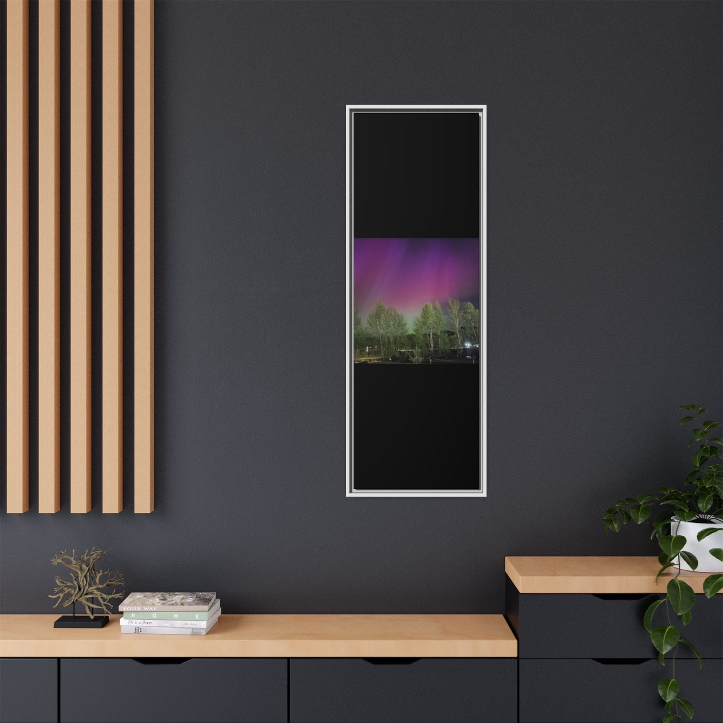 Matte Canvas, Framed (Multi-color)