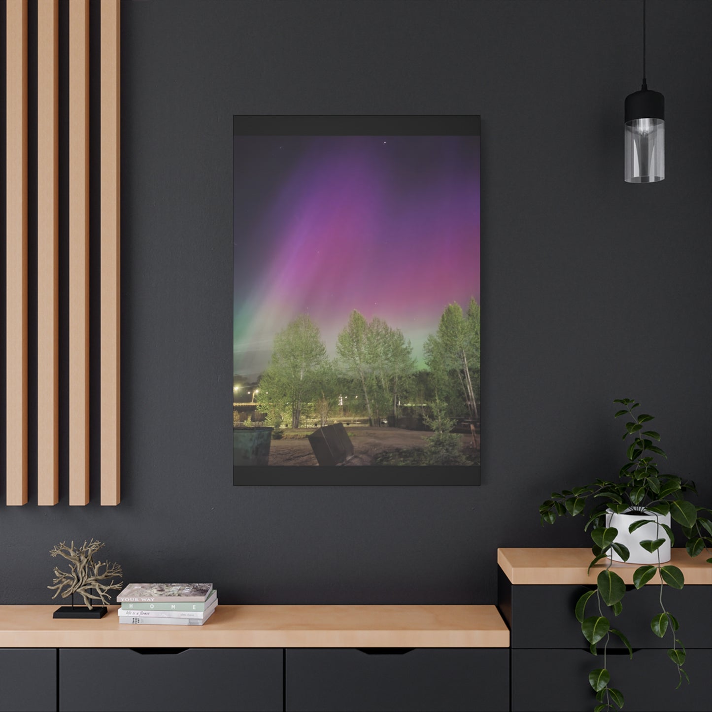 Quesnel downtown rv park BC aurora's Canvas Gallery Wraps