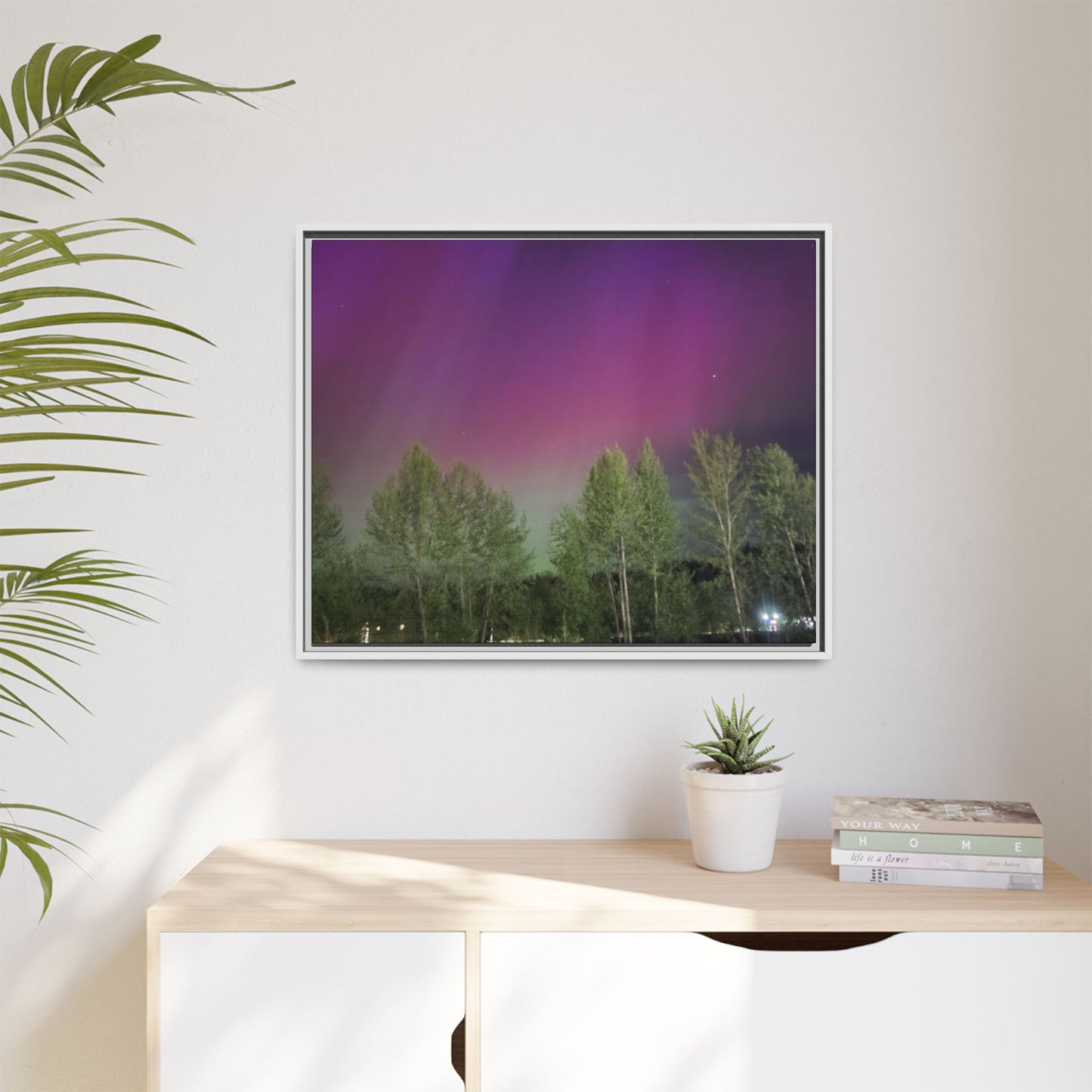 Matte Canvas, Framed (Multi-color)