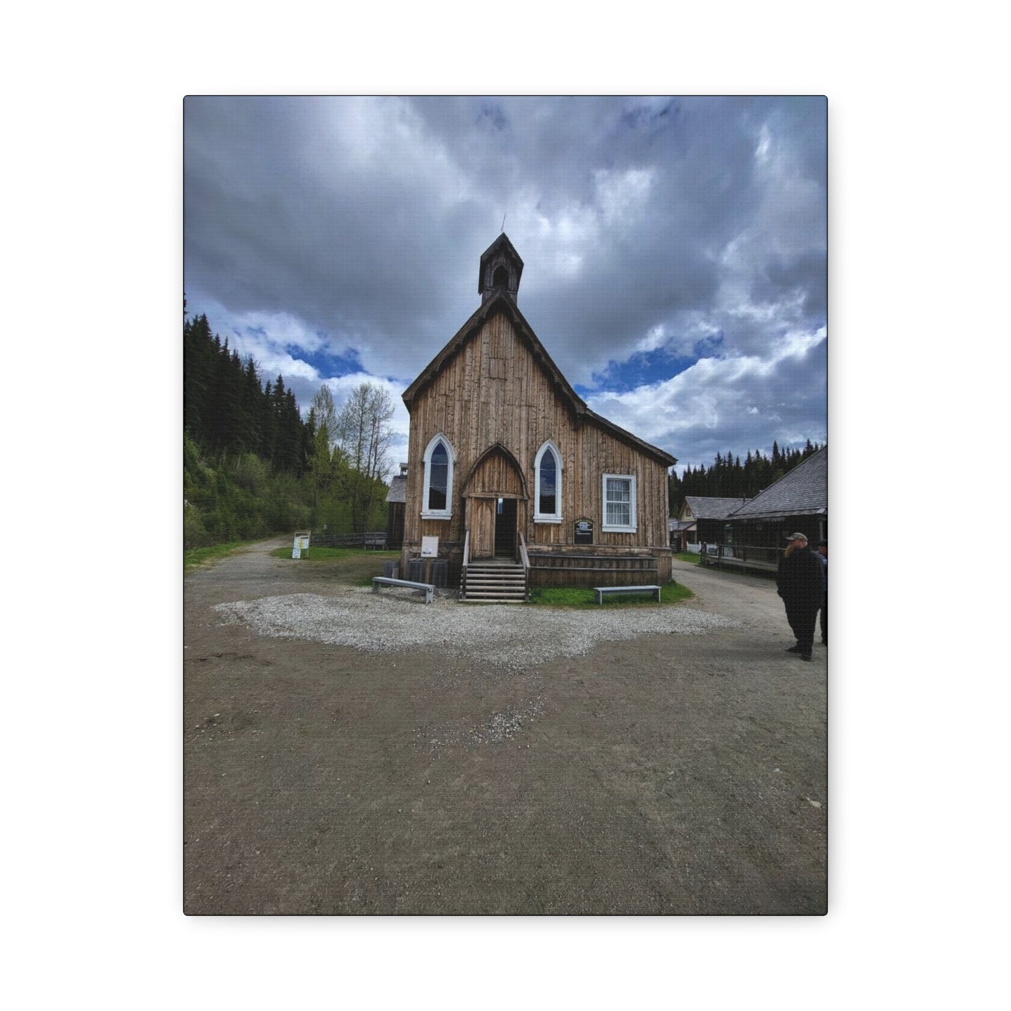 St. Saviour's Anglican Church Matte Canvas