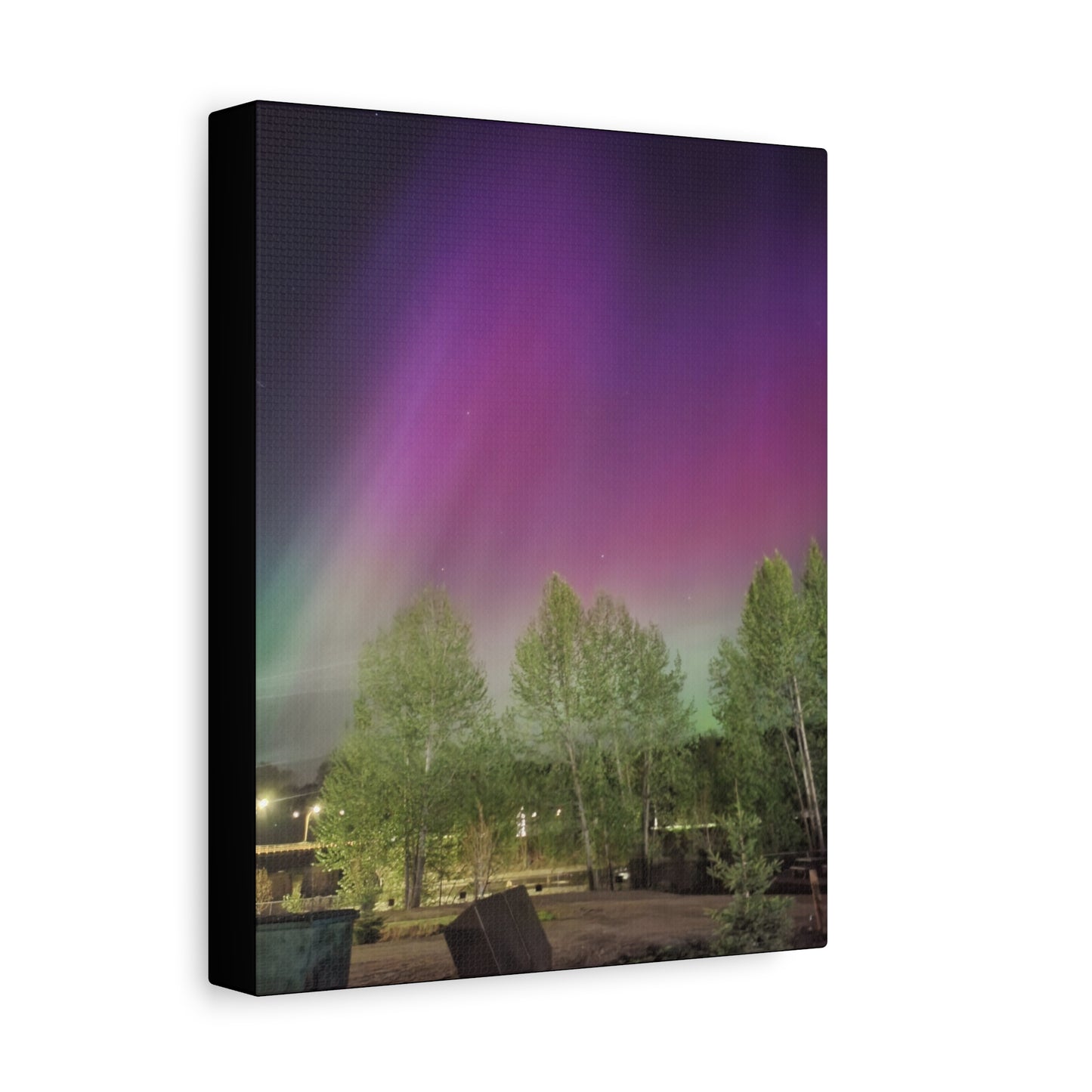 Quesnel downtown rv park BC aurora's Canvas Gallery Wraps