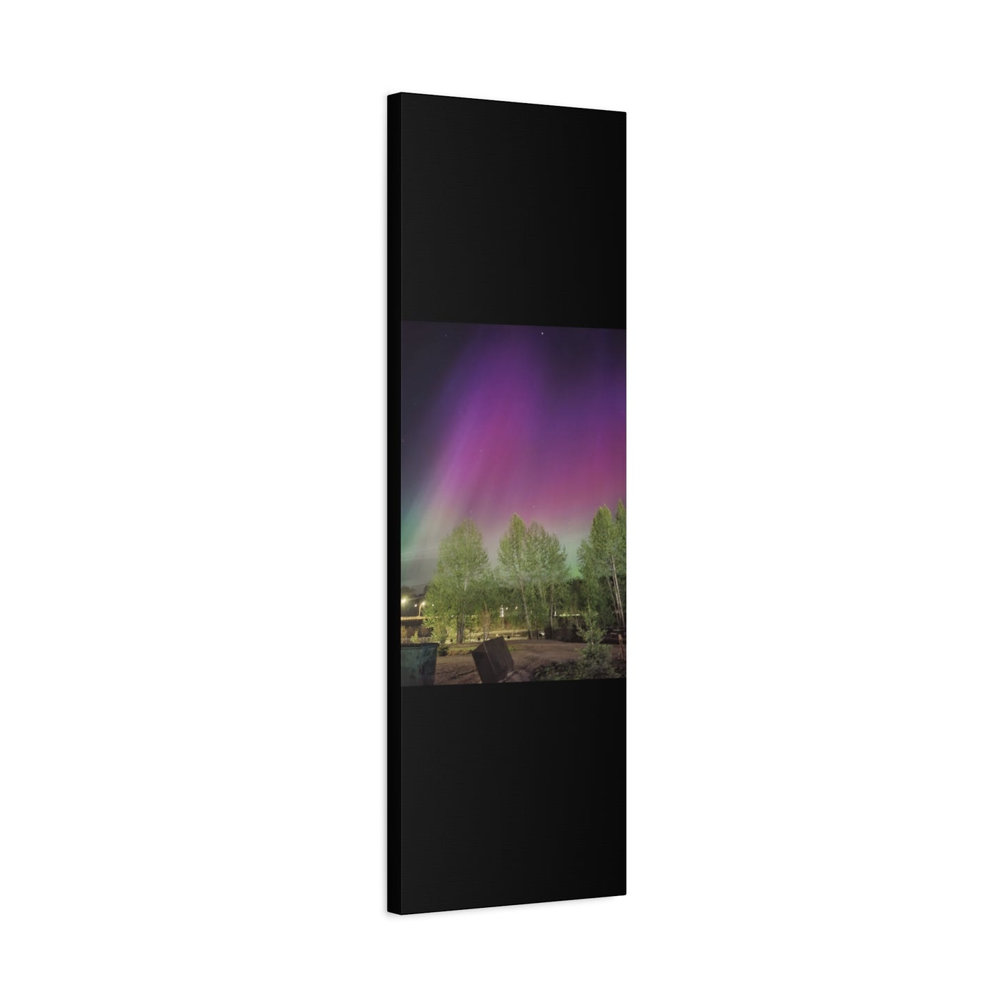 Quesnel downtown rv park BC aurora's Canvas Gallery Wraps