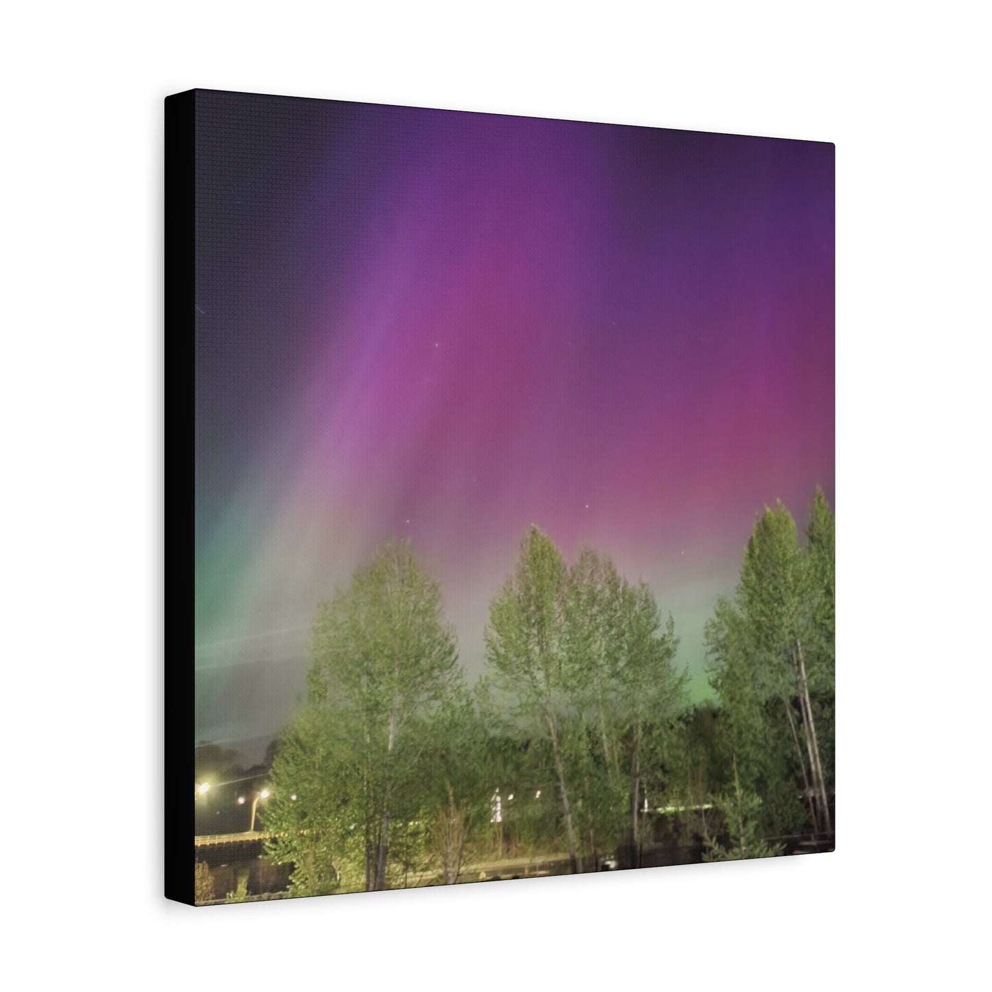 Quesnel downtown rv park BC aurora's Canvas Gallery Wraps
