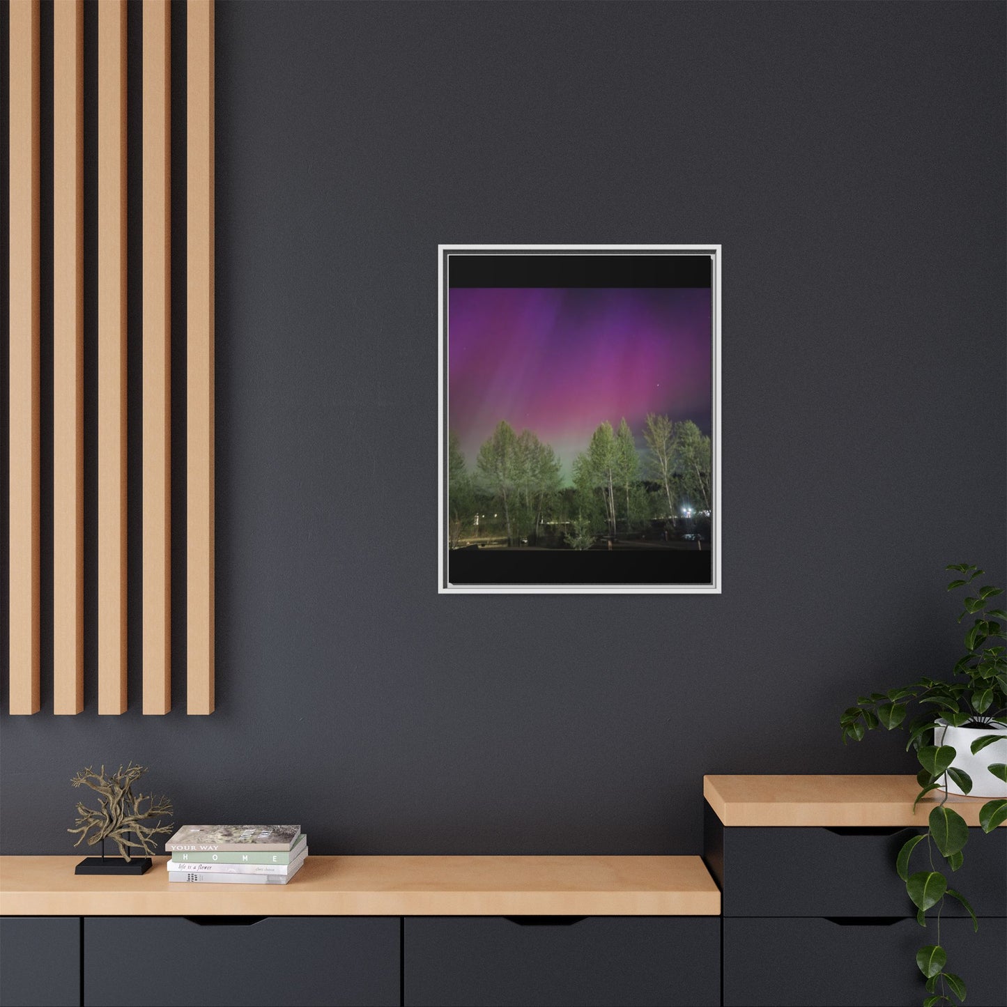 Matte Canvas, Framed (Multi-color)