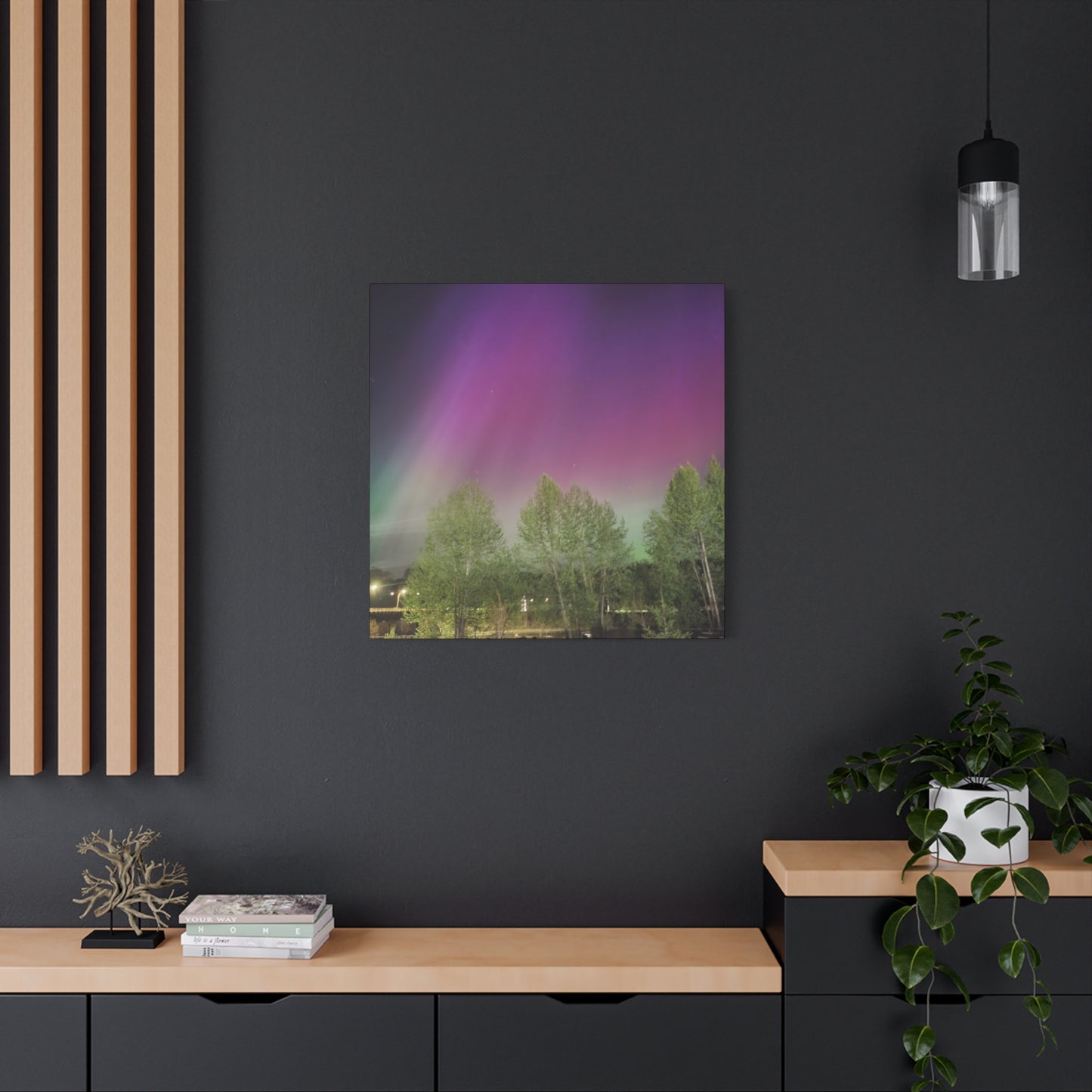 Quesnel downtown rv park BC aurora's Canvas Gallery Wraps