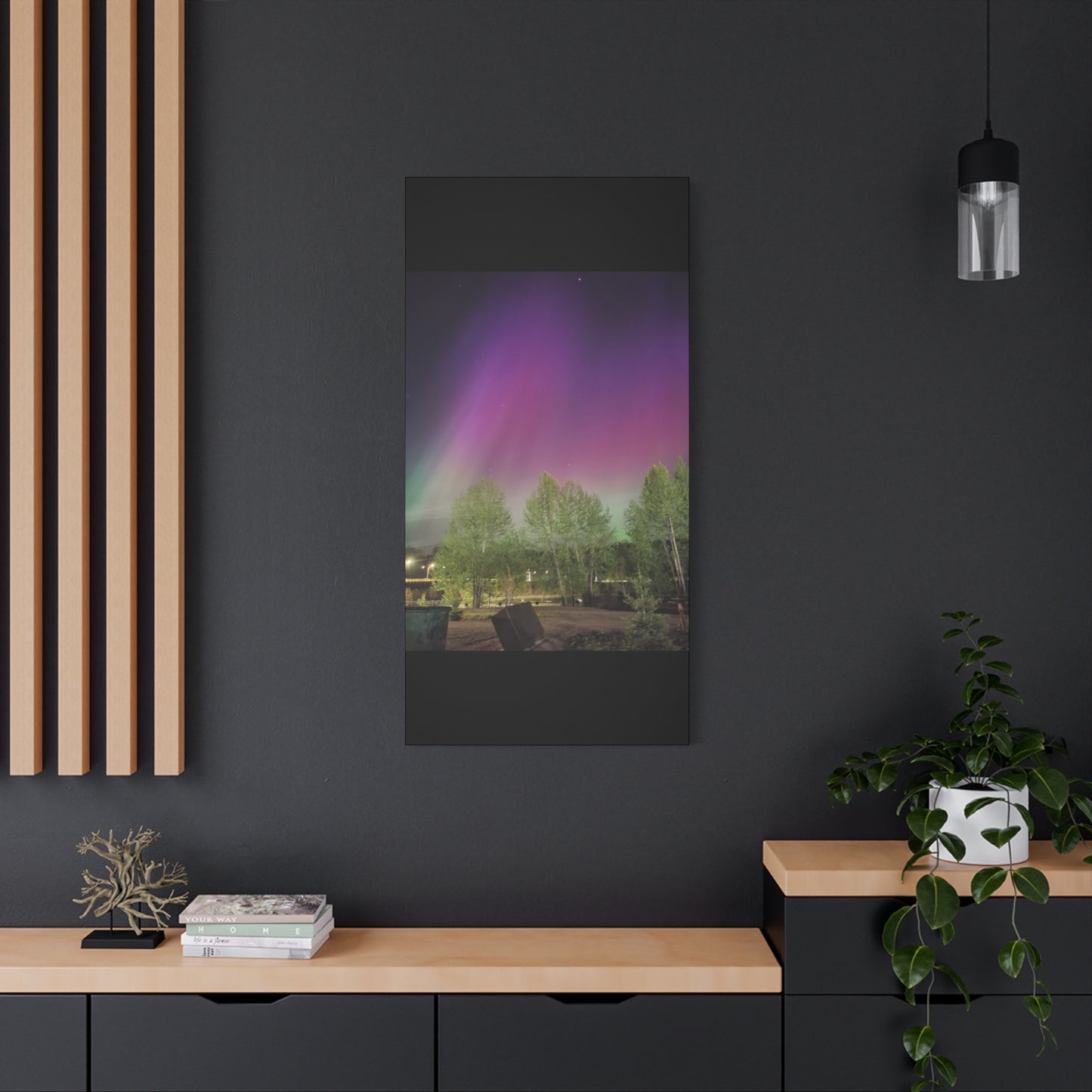 Quesnel downtown rv park BC aurora's Canvas Gallery Wraps