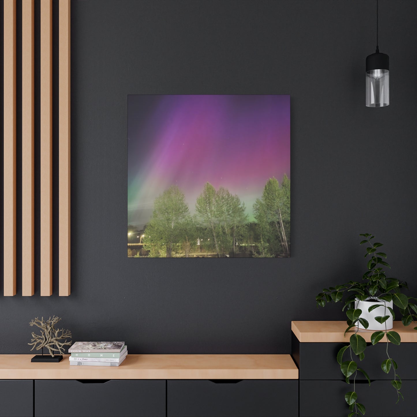 Quesnel downtown rv park BC aurora's Canvas Gallery Wraps
