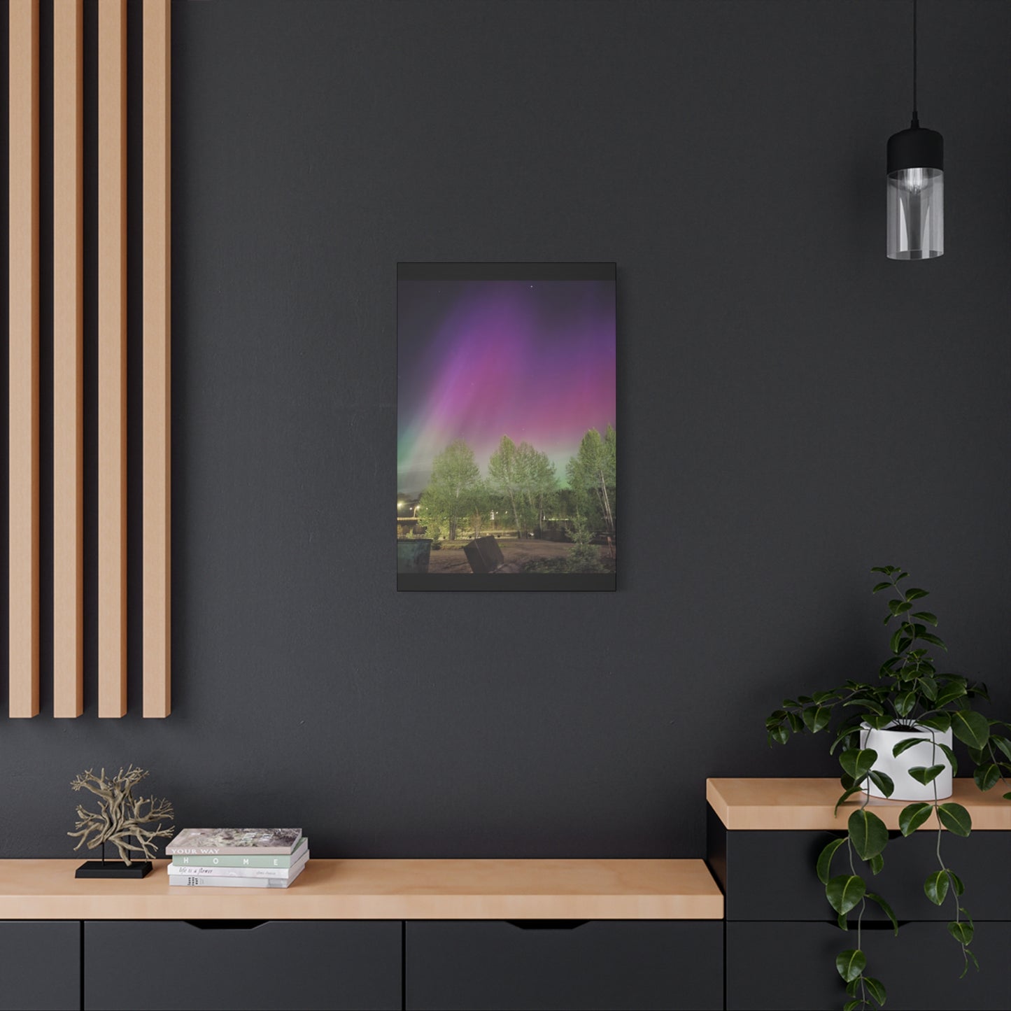 Quesnel downtown rv park BC aurora's Canvas Gallery Wraps