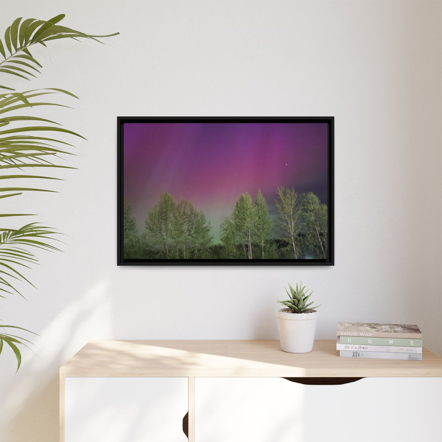 Matte Canvas, Framed (Multi-color)