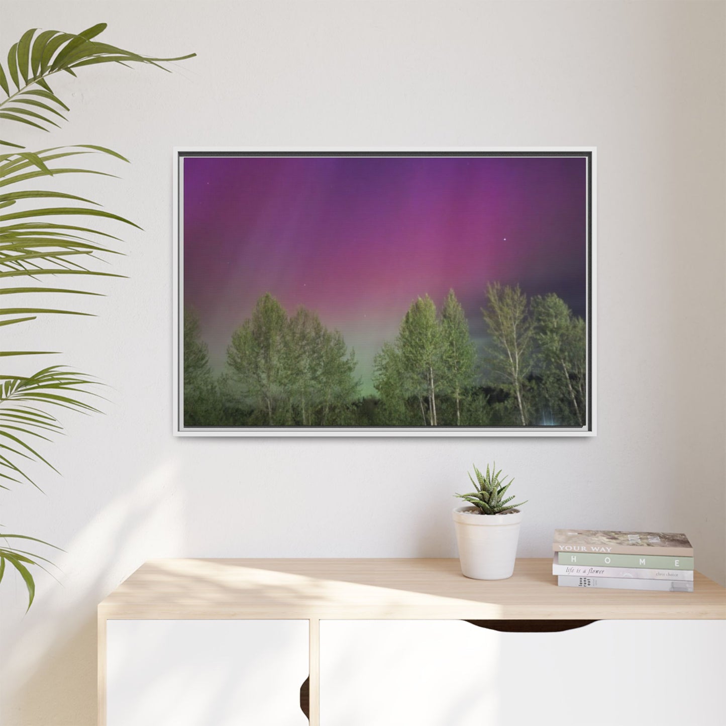 Matte Canvas, Framed (Multi-color)