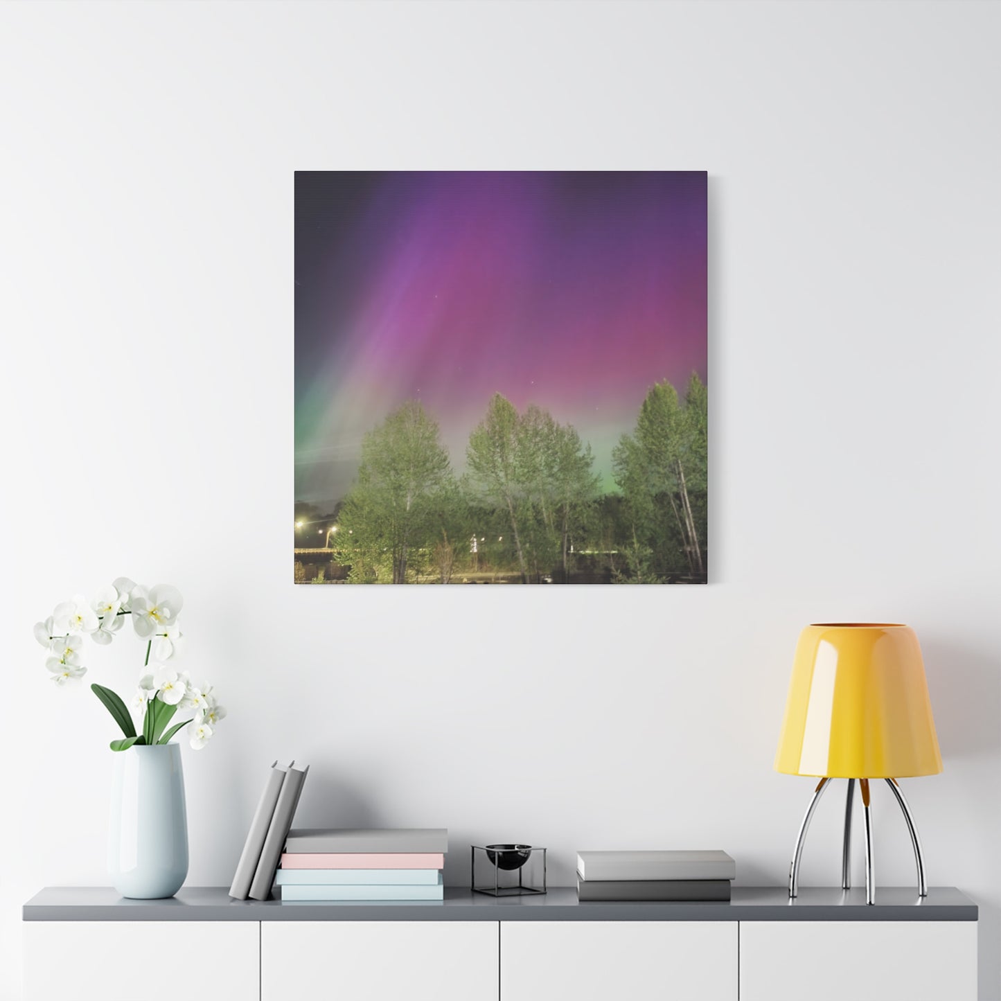 Quesnel downtown rv park BC aurora's Canvas Gallery Wraps