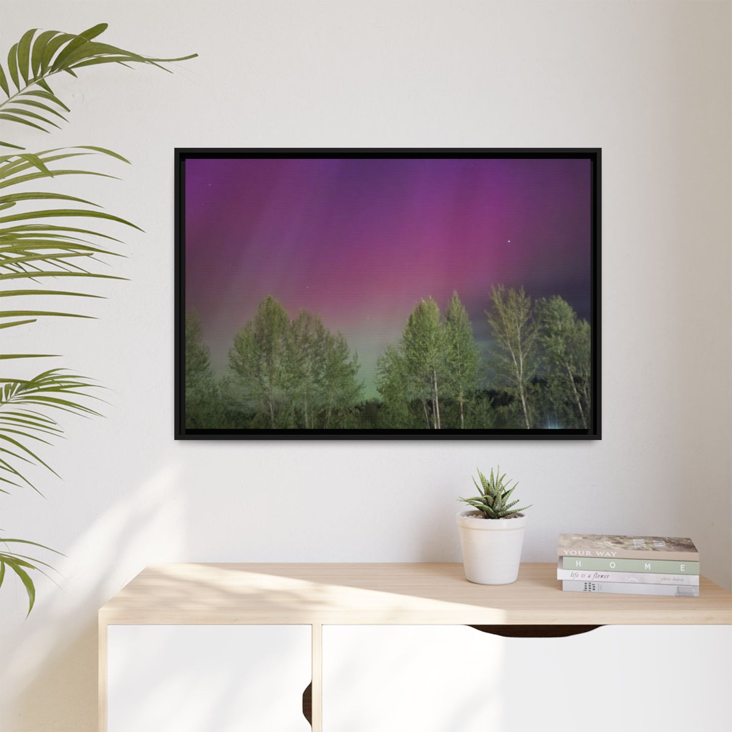 Matte Canvas, Framed (Multi-color)