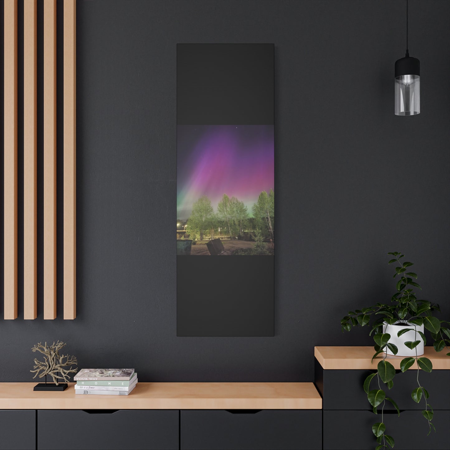 Quesnel downtown rv park BC aurora's Canvas Gallery Wraps