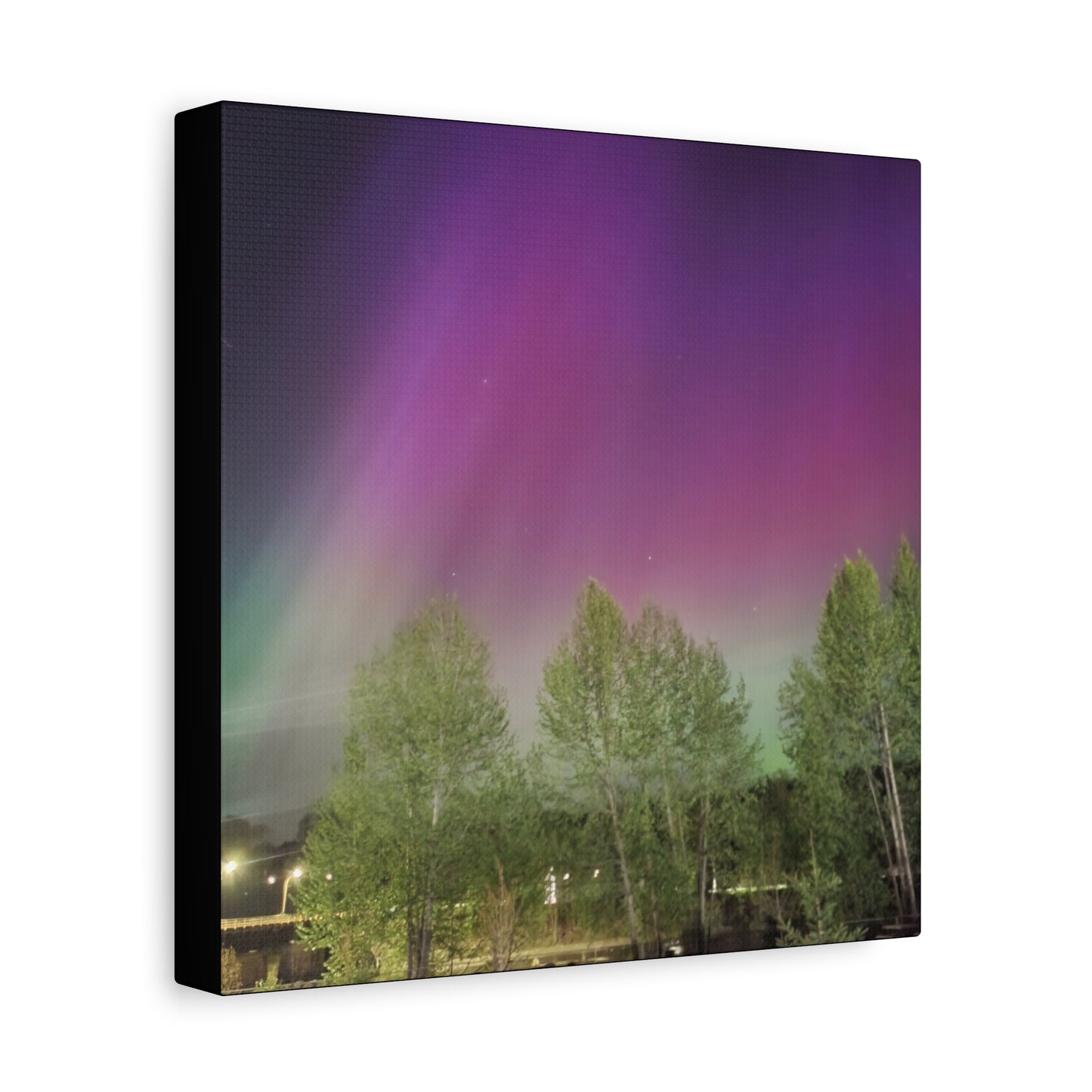 Quesnel downtown rv park BC aurora's Canvas Gallery Wraps