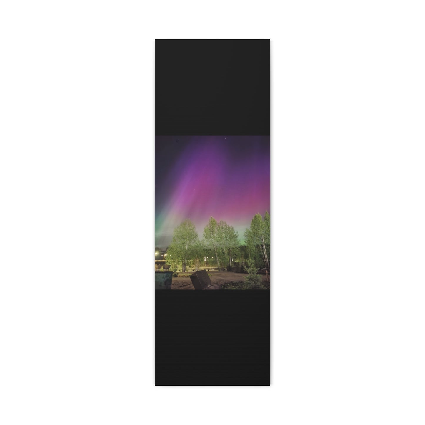 Quesnel downtown rv park BC aurora's Canvas Gallery Wraps