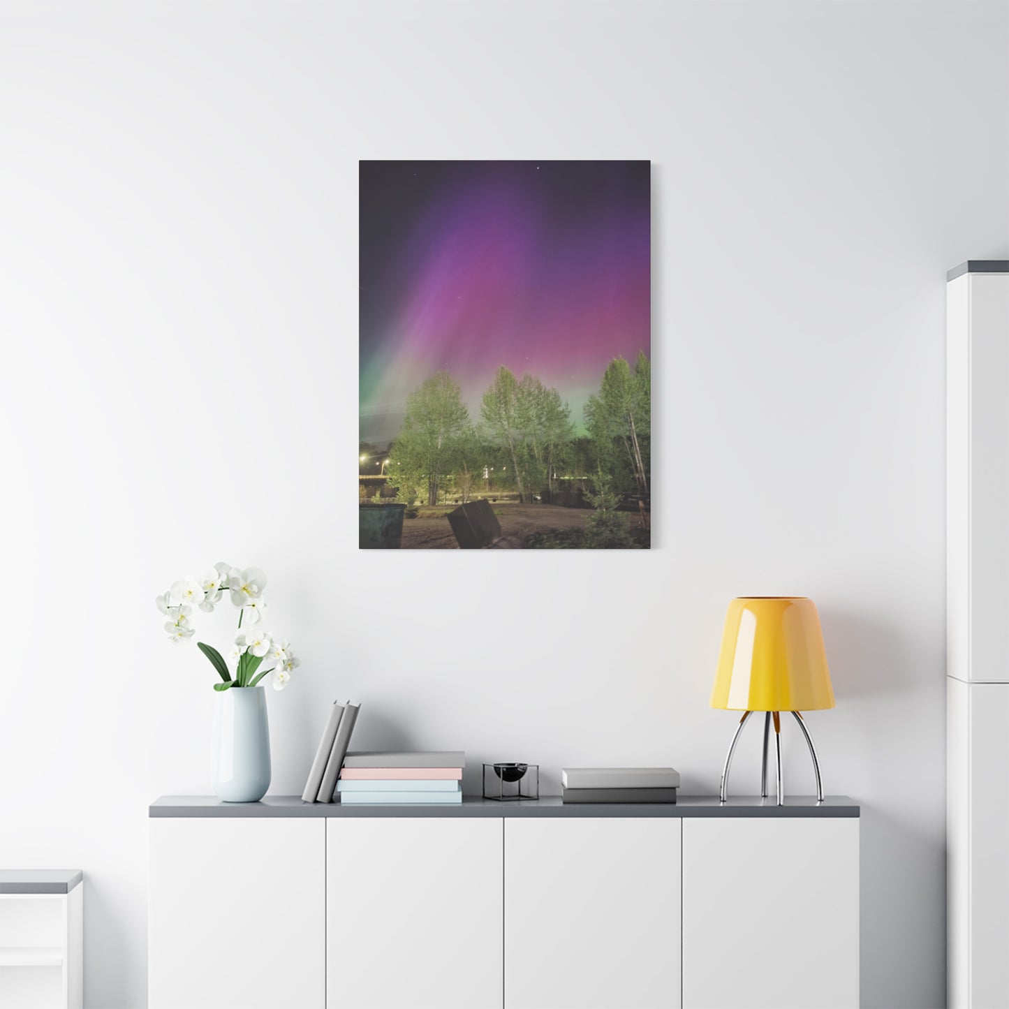 Quesnel downtown rv park BC aurora's Canvas Gallery Wraps