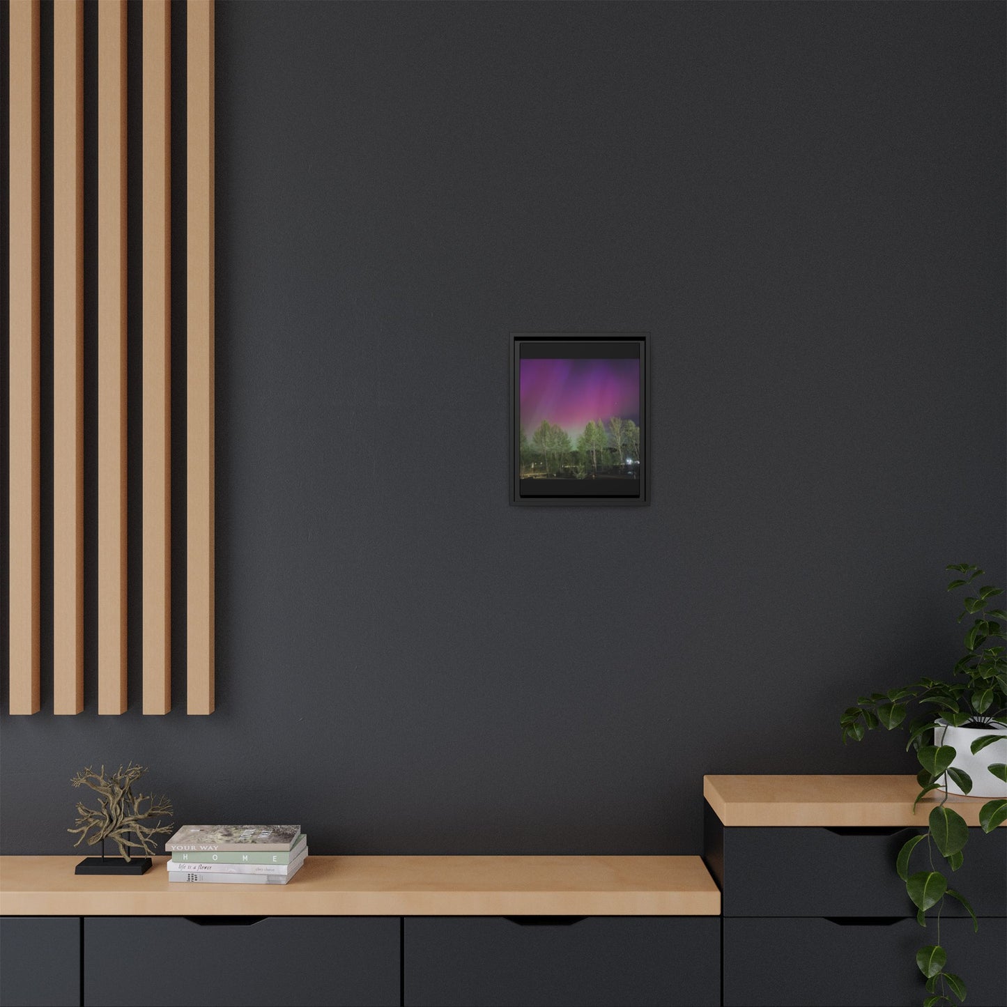 Matte Canvas, Framed (Multi-color)
