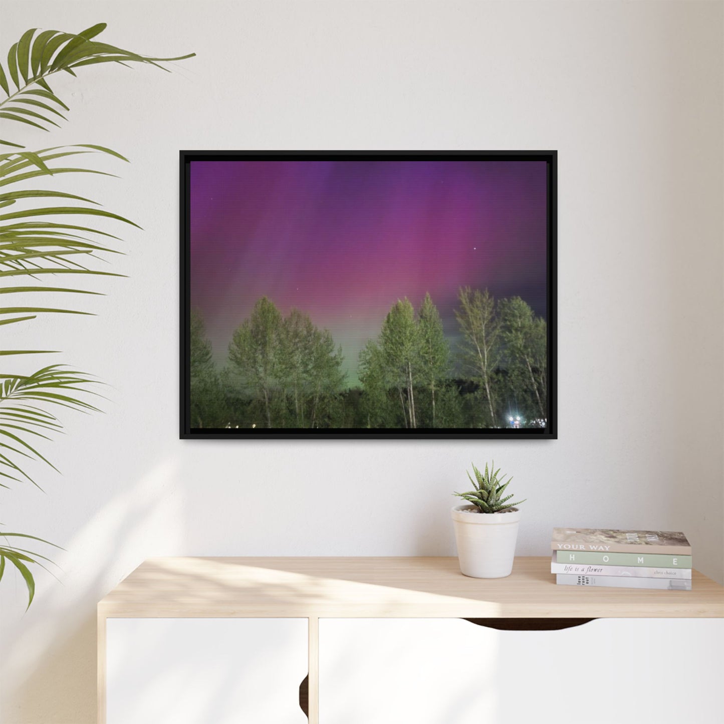 Matte Canvas, Framed (Multi-color)