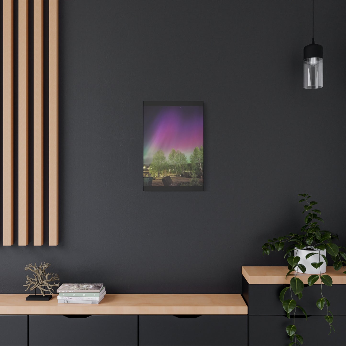 Quesnel downtown rv park BC aurora's Canvas Gallery Wraps