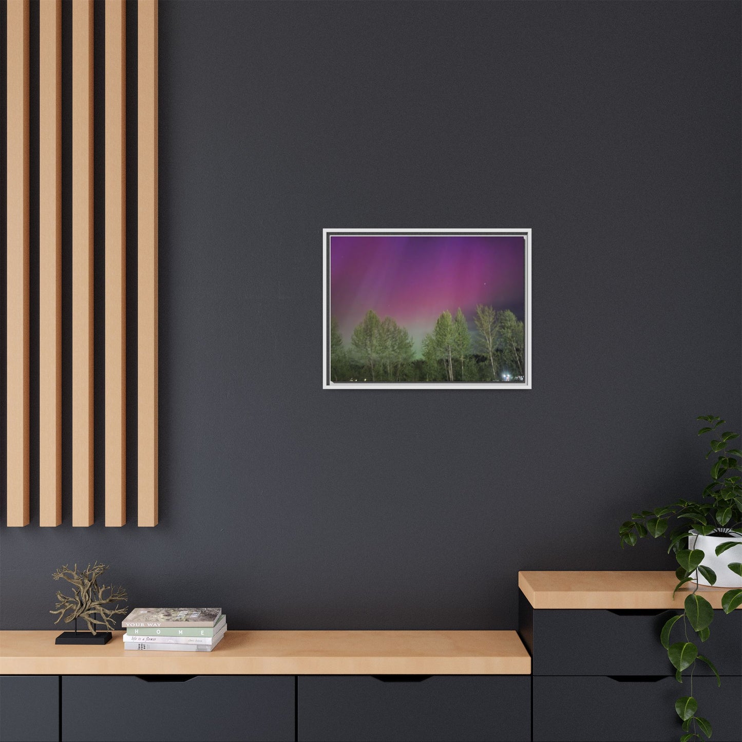 Matte Canvas, Framed (Multi-color)