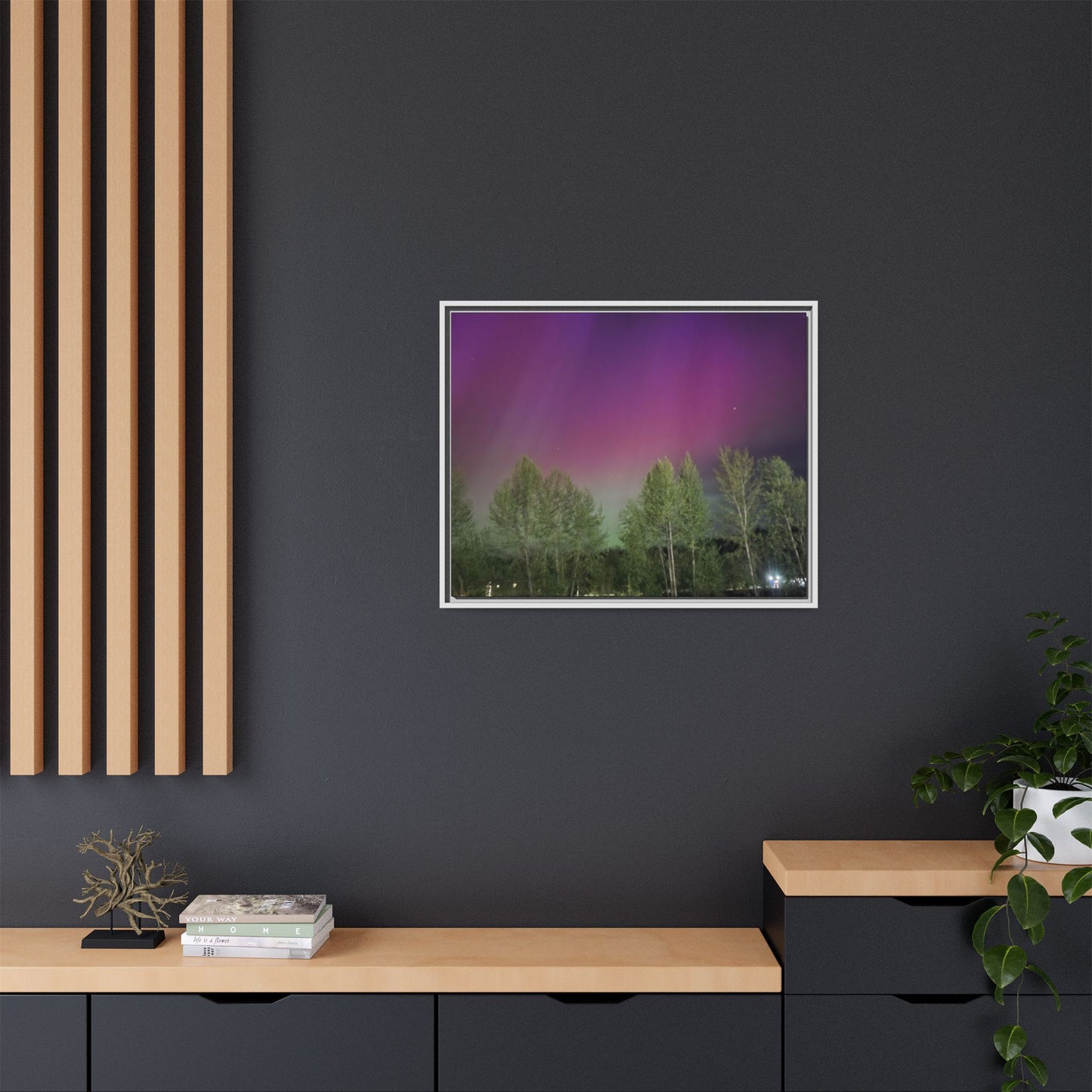 Matte Canvas, Framed (Multi-color)