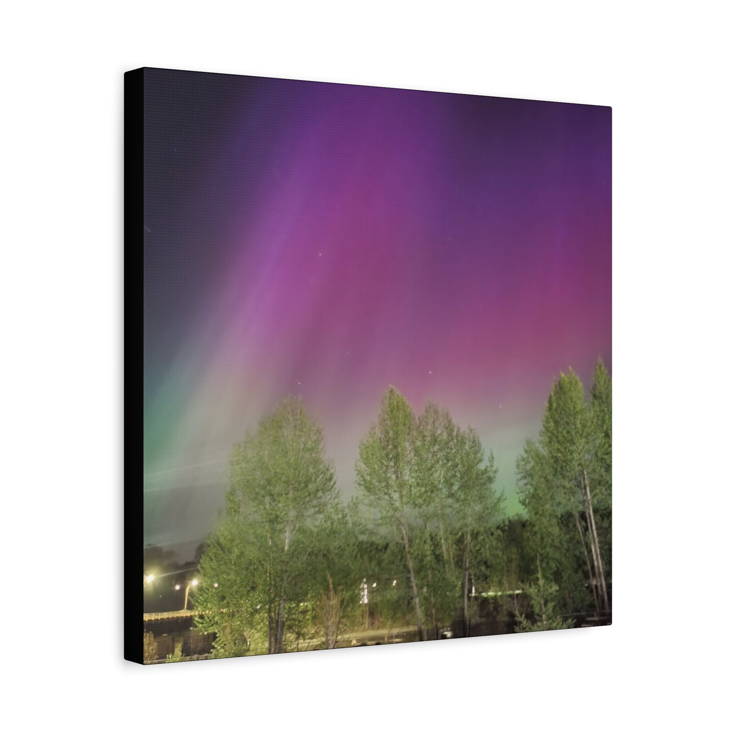 Quesnel downtown rv park BC aurora's Canvas Gallery Wraps